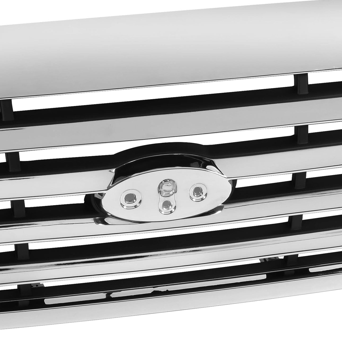 98-02 Ford Crown Victoria Chrome/Black Honeycomb Grille Assembly