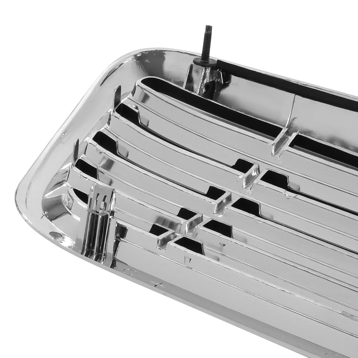 98-02 Ford Crown Victoria Chrome/Black Honeycomb Grille Assembly