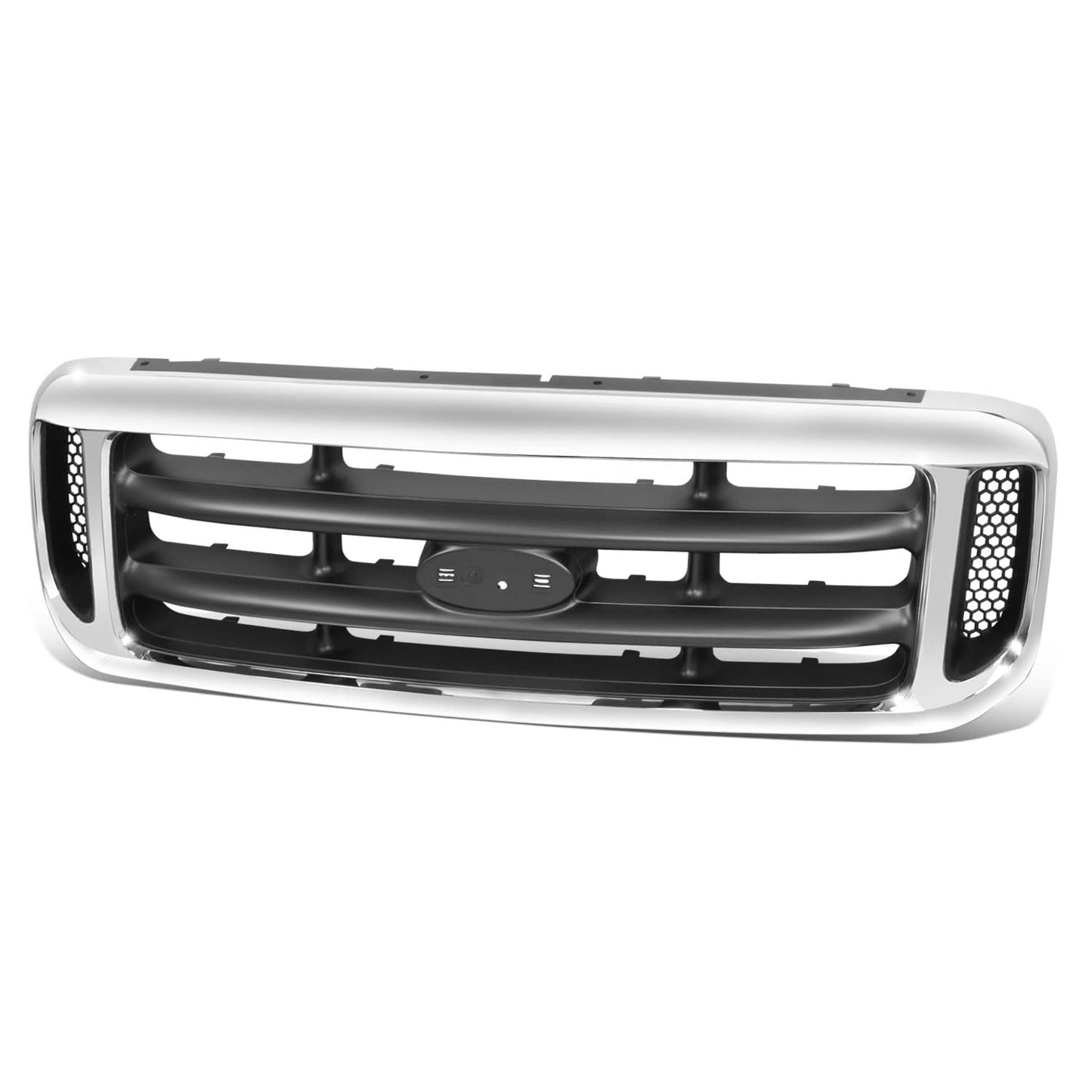 99-04 Ford F350 / 00-05 Excursion Gray Chrome Frame Grille