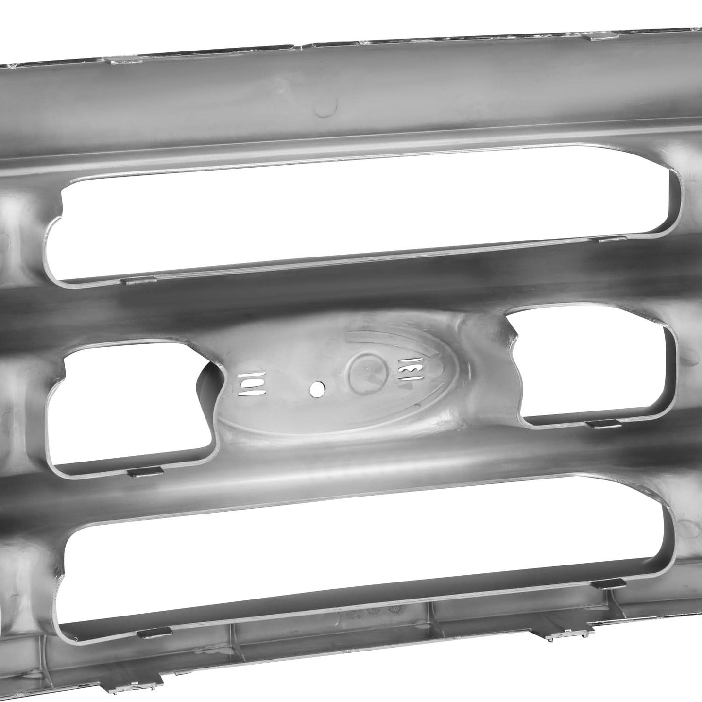99-04 Ford F350 / 00-05 Excursion Gray Chrome Frame Grille