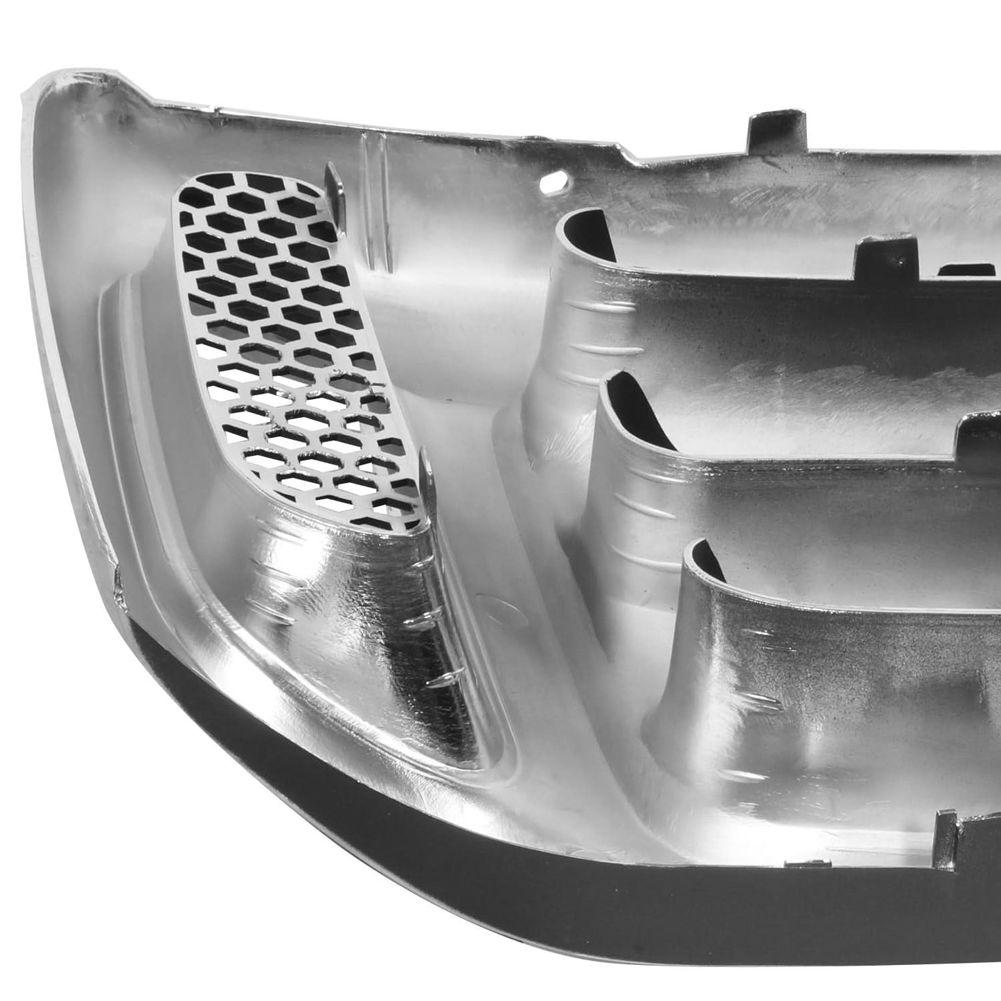 99-04 Ford F350 / 00-05 Excursion Gray Chrome Frame Grille