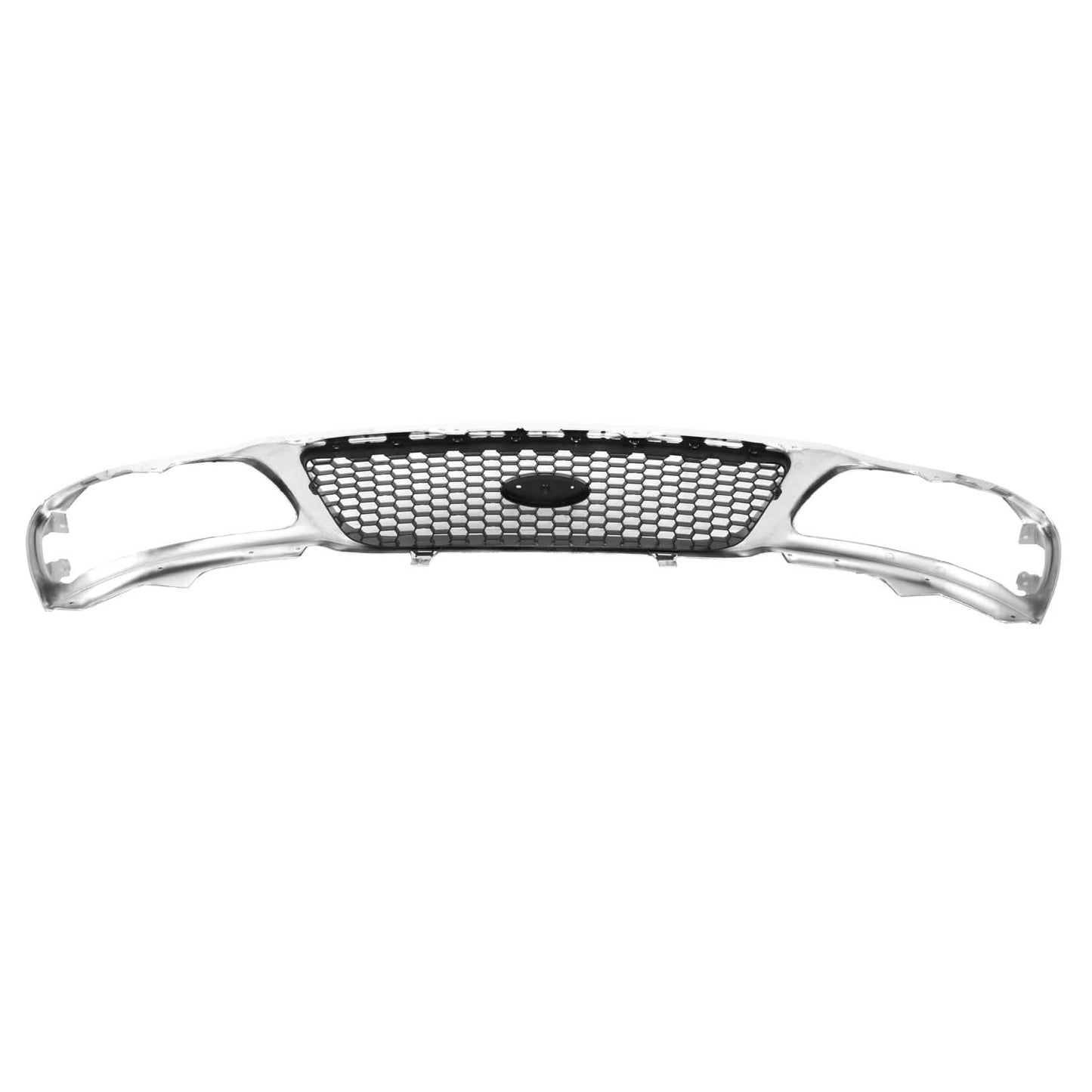 1997-2003 Ford F-150 Honeycomb Front Grille Black Chrome