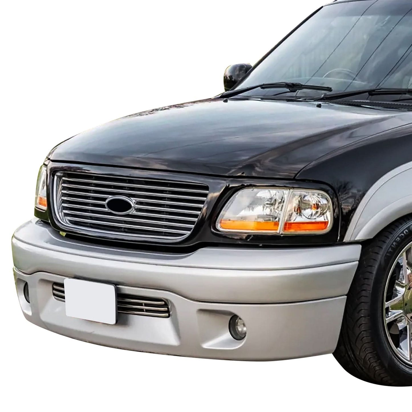 1997-2003 Ford F150 Chrome/Black Grille Assembly