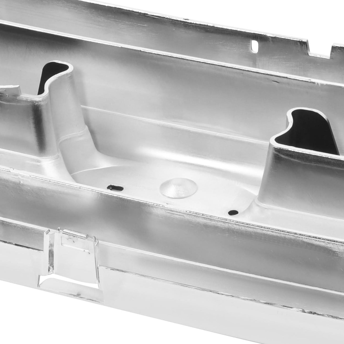 1992-2007 Ford Econoline Van Chrome & Silver Gray Grille Assembly