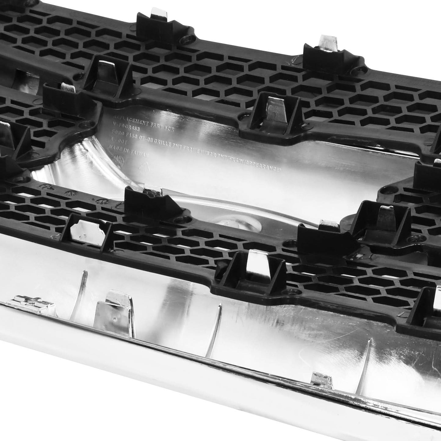 2004-2008 Ford F150 XLT Chrome Honeycomb Grille Assembly
