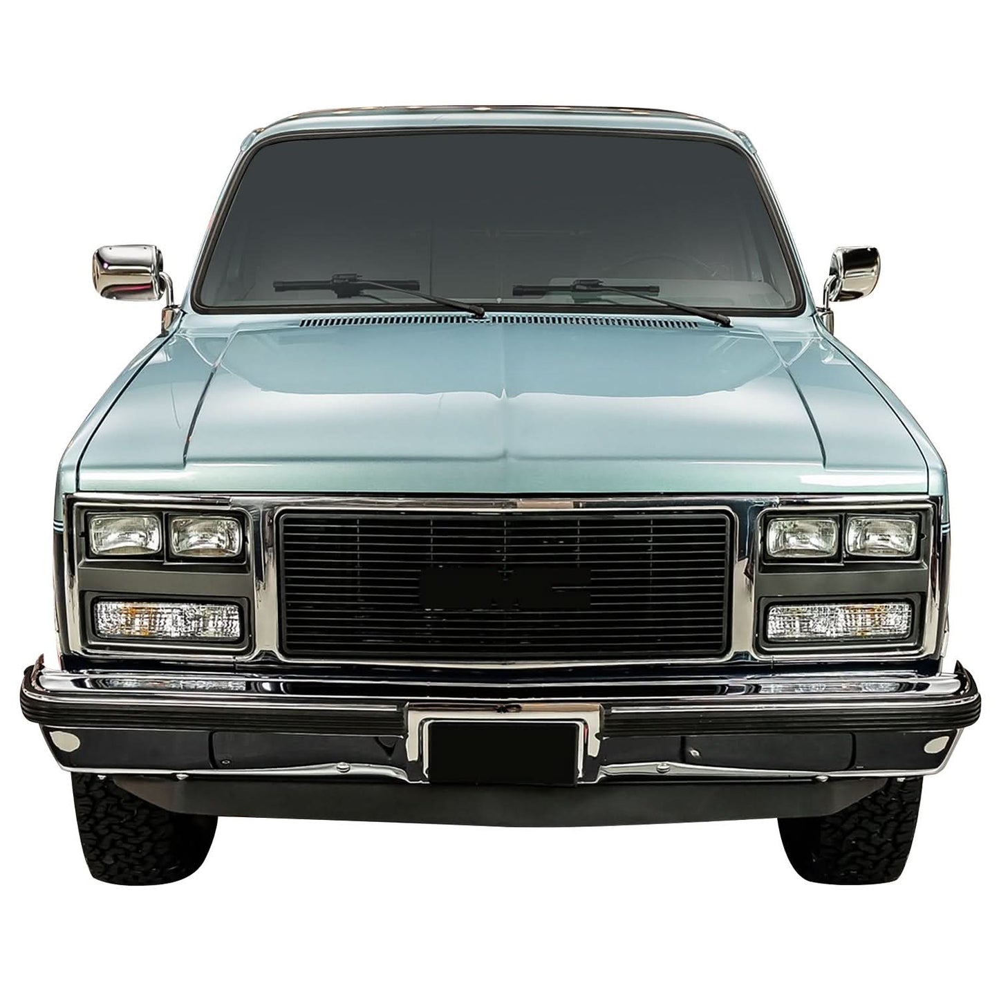1988-2001 GMC C10 Sierra Yukon Chrome Front Grille Assembly