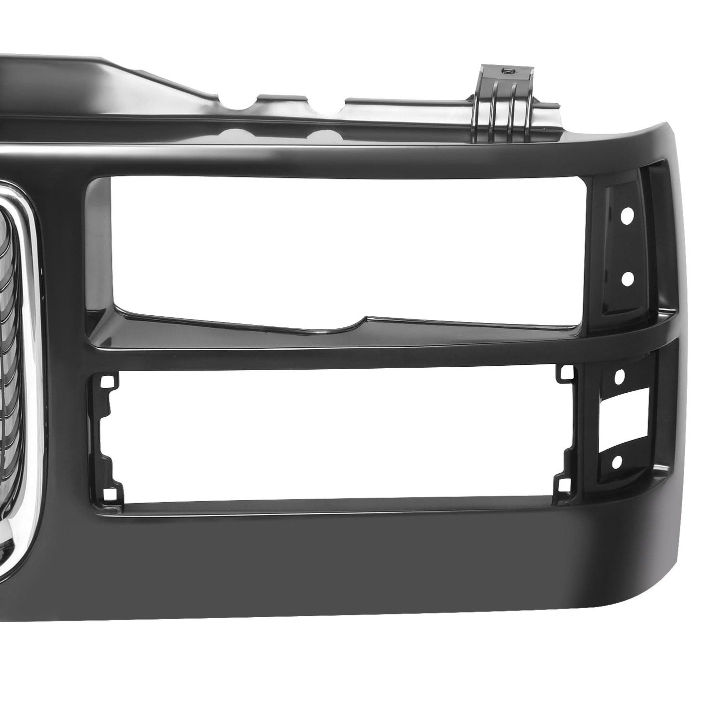 1988-2001 GMC C10 Chrome/Black Front Grille