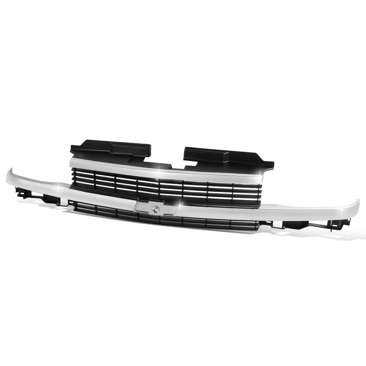 1994-2004 Chevy S10/GMC Sonoma Chrome/Dark Silver Grille Assembly