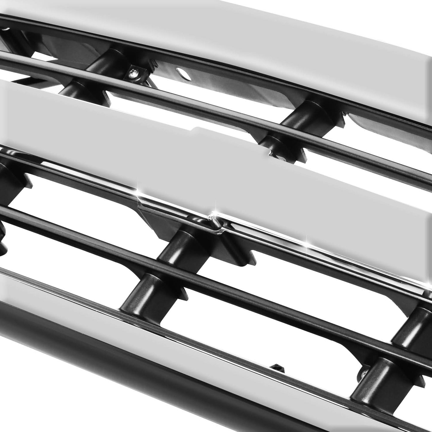 1997-2005 Chevrolet Corvette Chrome/Black Front Grille Assembly
