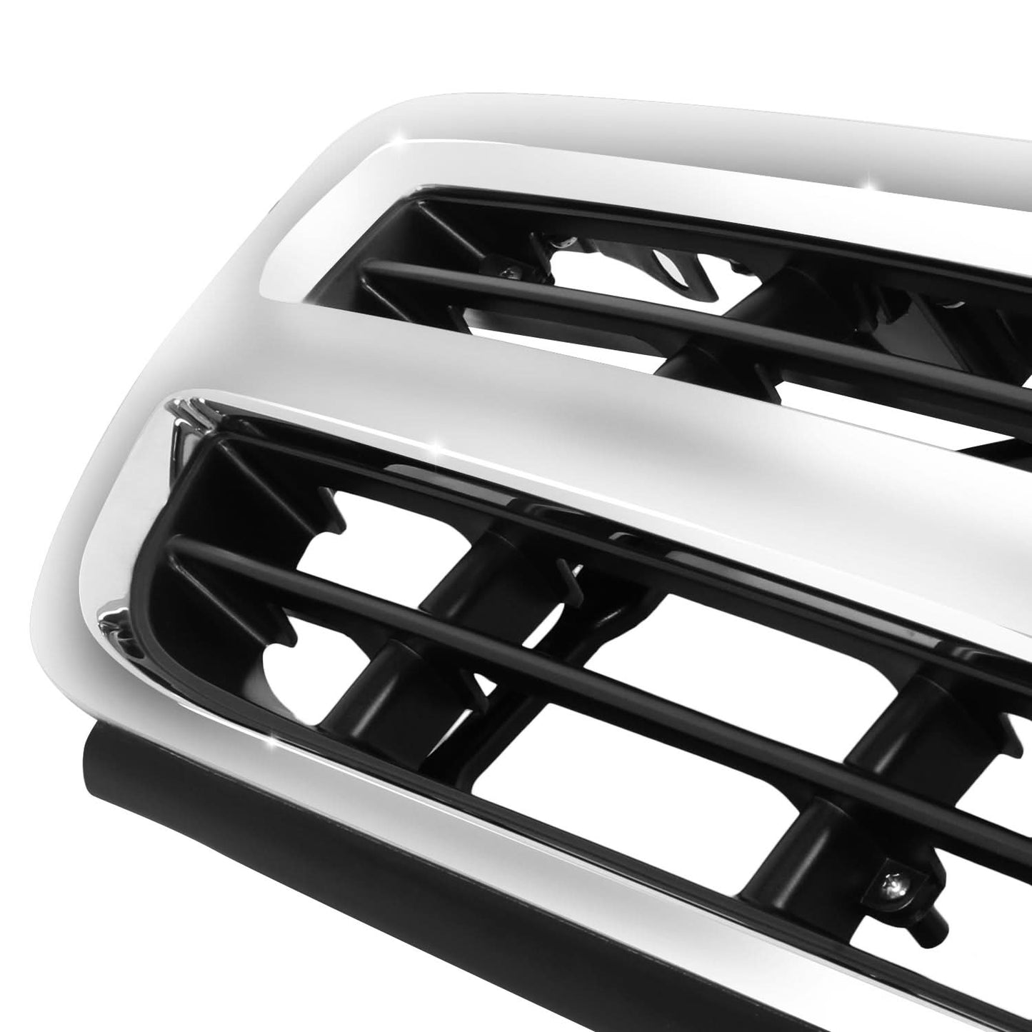 1997-2005 Chevrolet Corvette Chrome/Black Front Grille Assembly