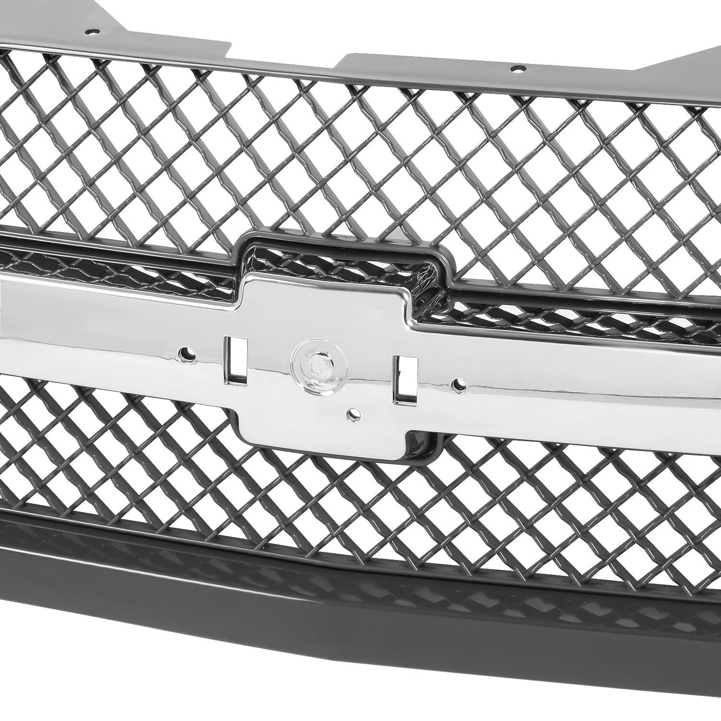 2003-2005 Chevrolet Silverado OE Style Front Grille Gray w/ Chrome