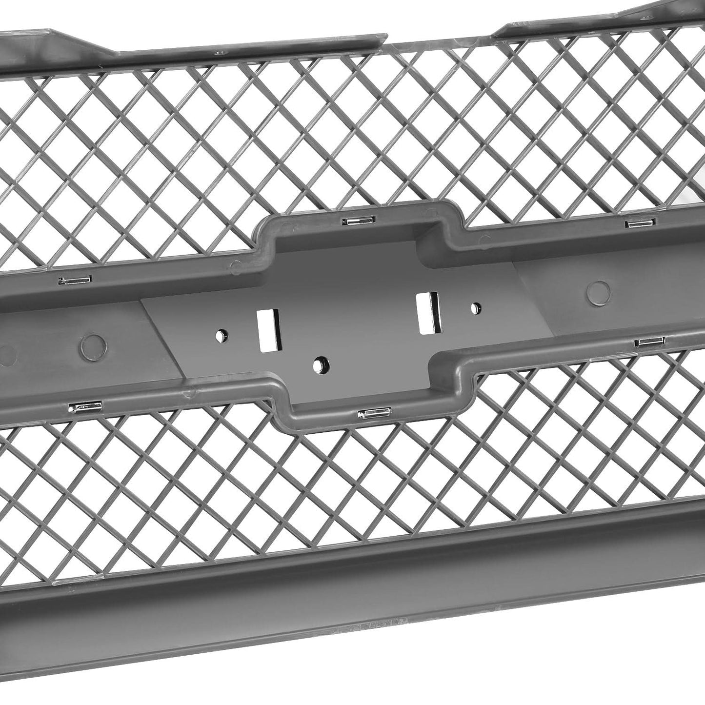 2003-2005 Chevrolet Silverado OE Style Front Grille Gray w/ Chrome