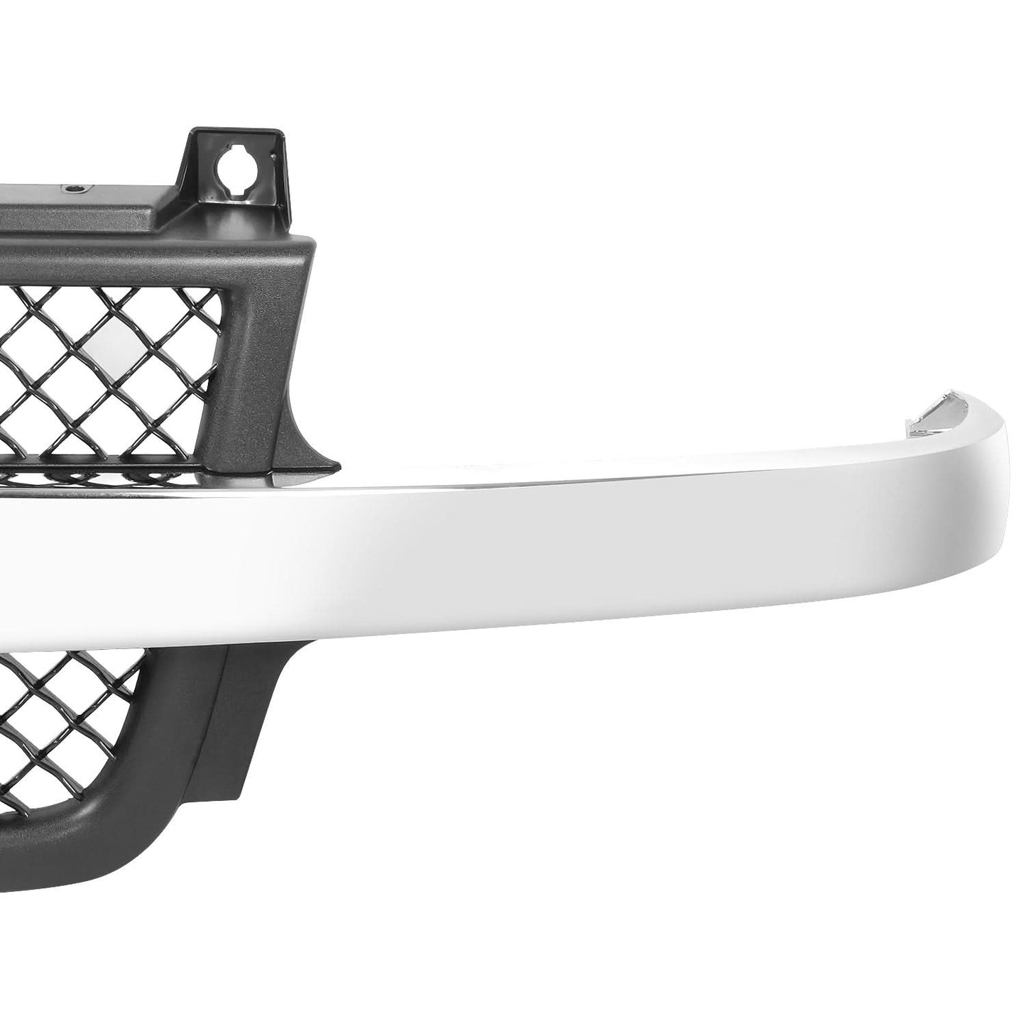 1999-2002 Chevrolet Silverado 2500HD/3500HD Chrome Black Grille
