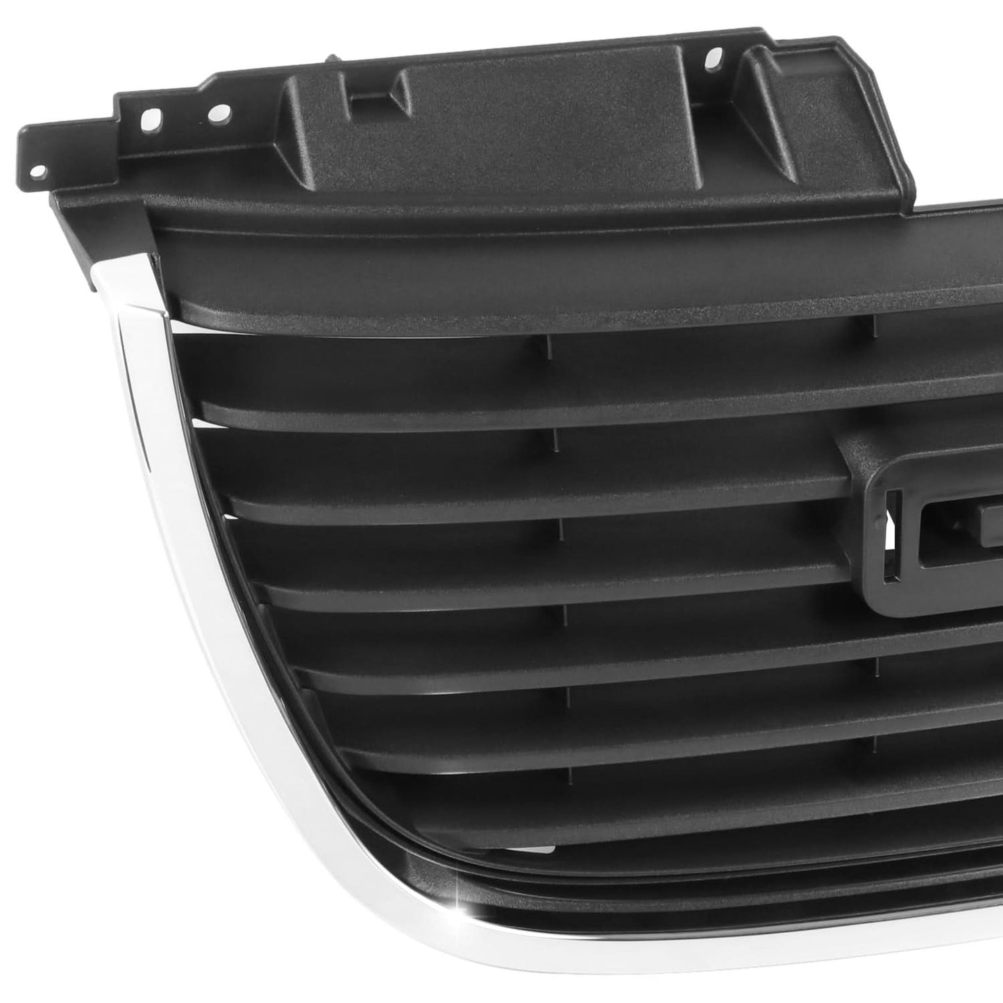 2007-2014 GMC Yukon OE Style Front Grille - Matte Black w/ Chrome