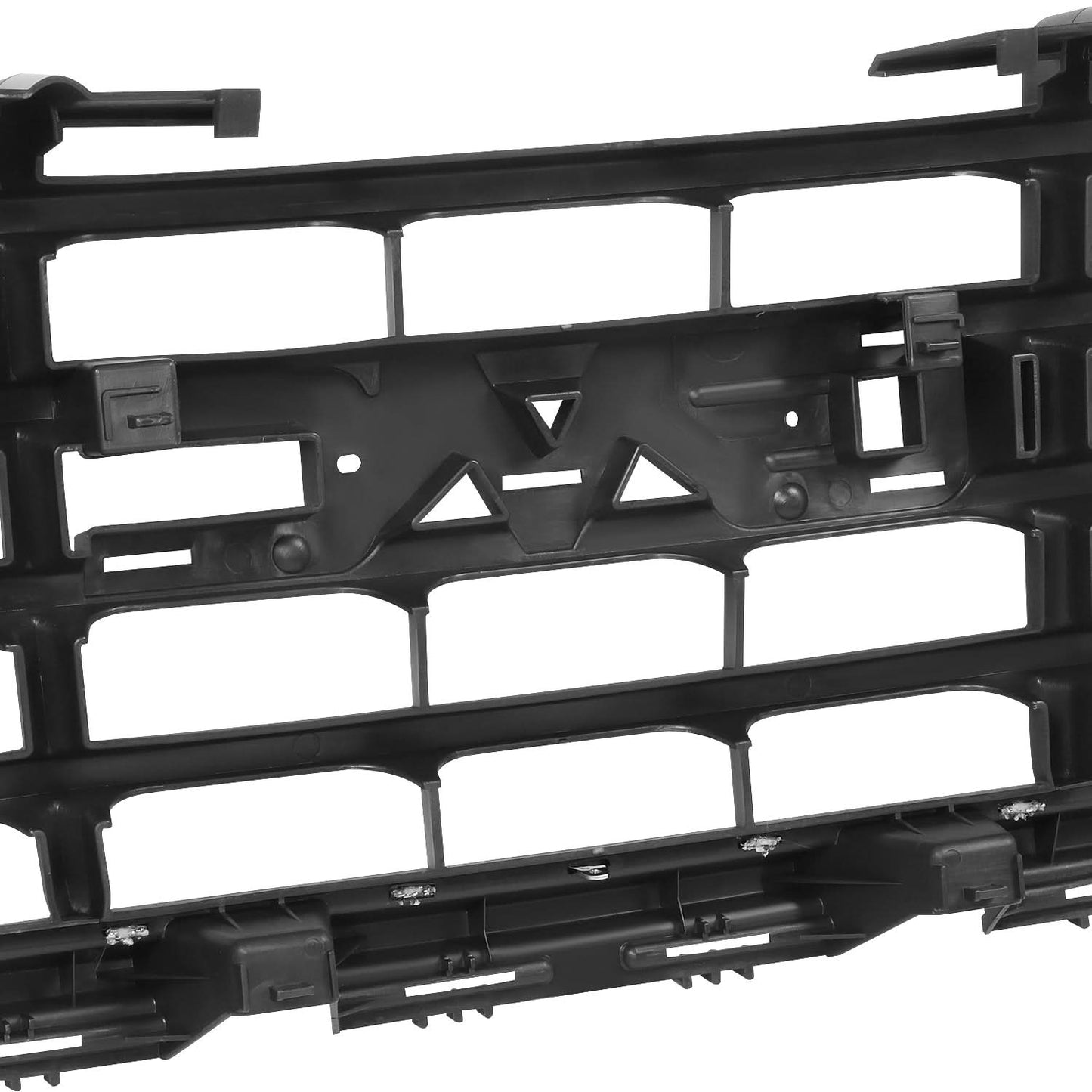 2007-2011 GMC Sierra Dark Gray Grille w/ Chrome Frame
