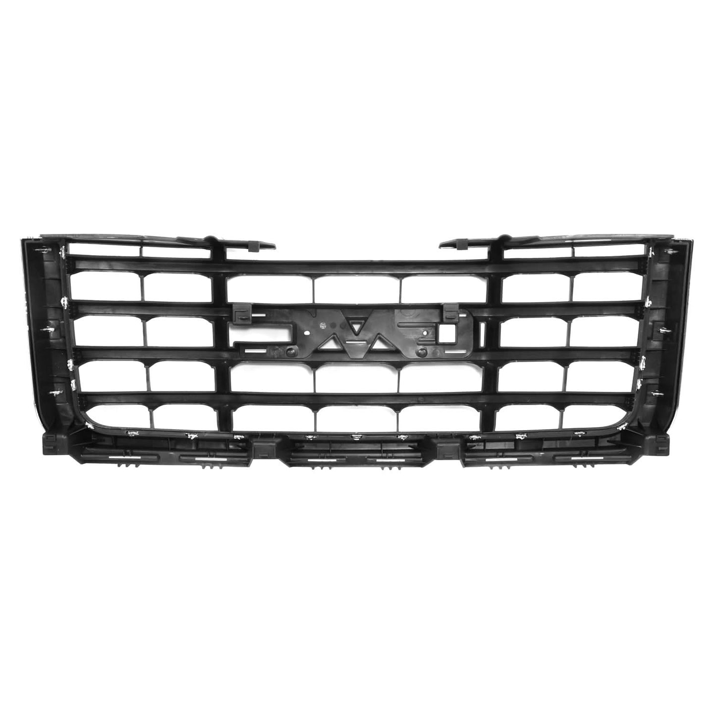 2007-2011 GMC Sierra Dark Gray Grille w/ Chrome Frame