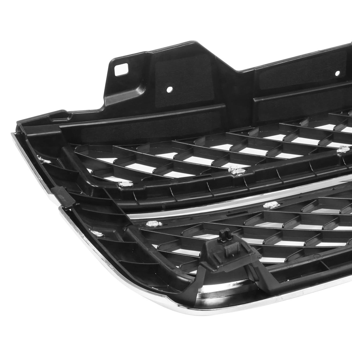 2007-2013 Chevrolet Silverado Dark Gray Chrome Frame Grille