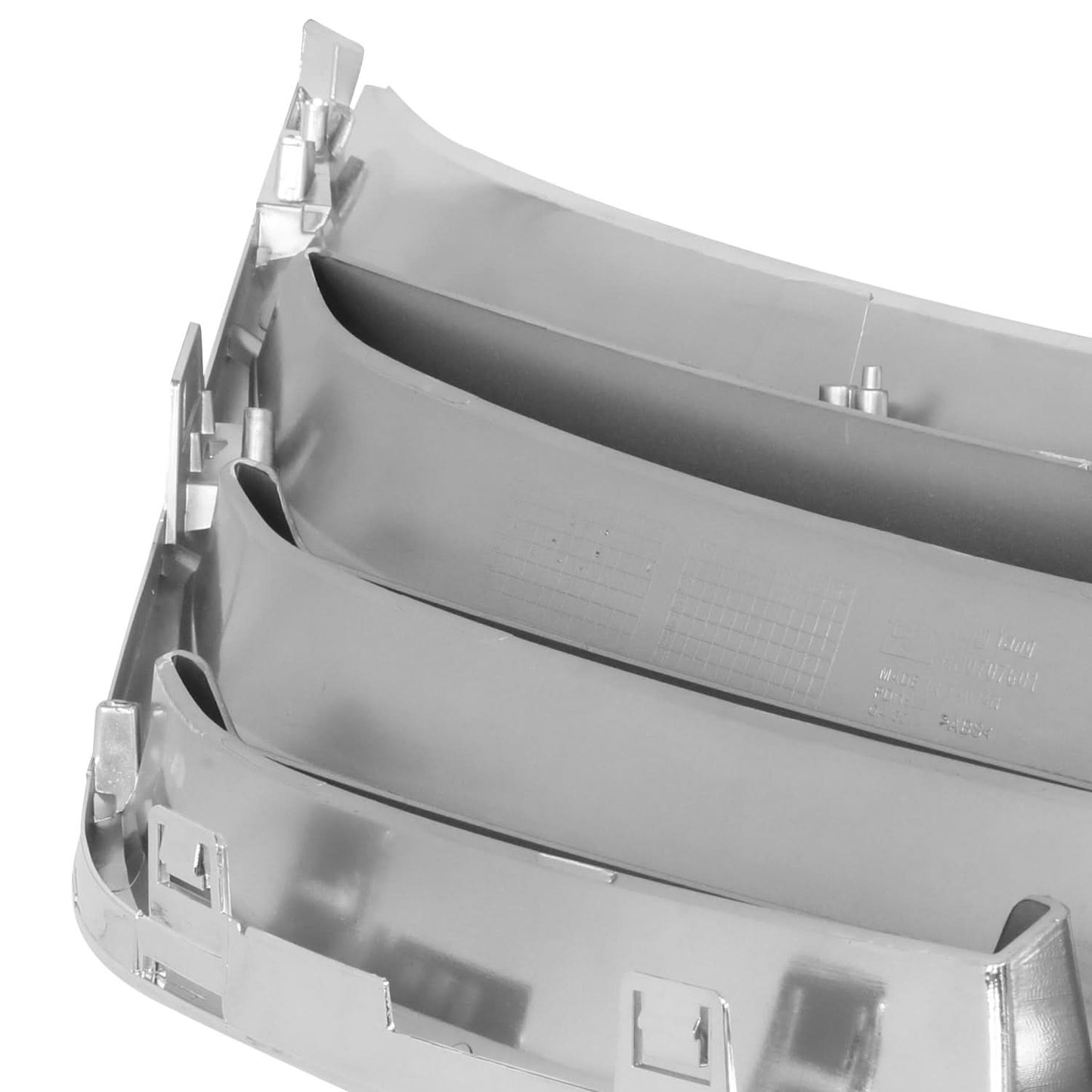 2009-2014 Hyundai Genesis Chrome & Silver Gray Grille