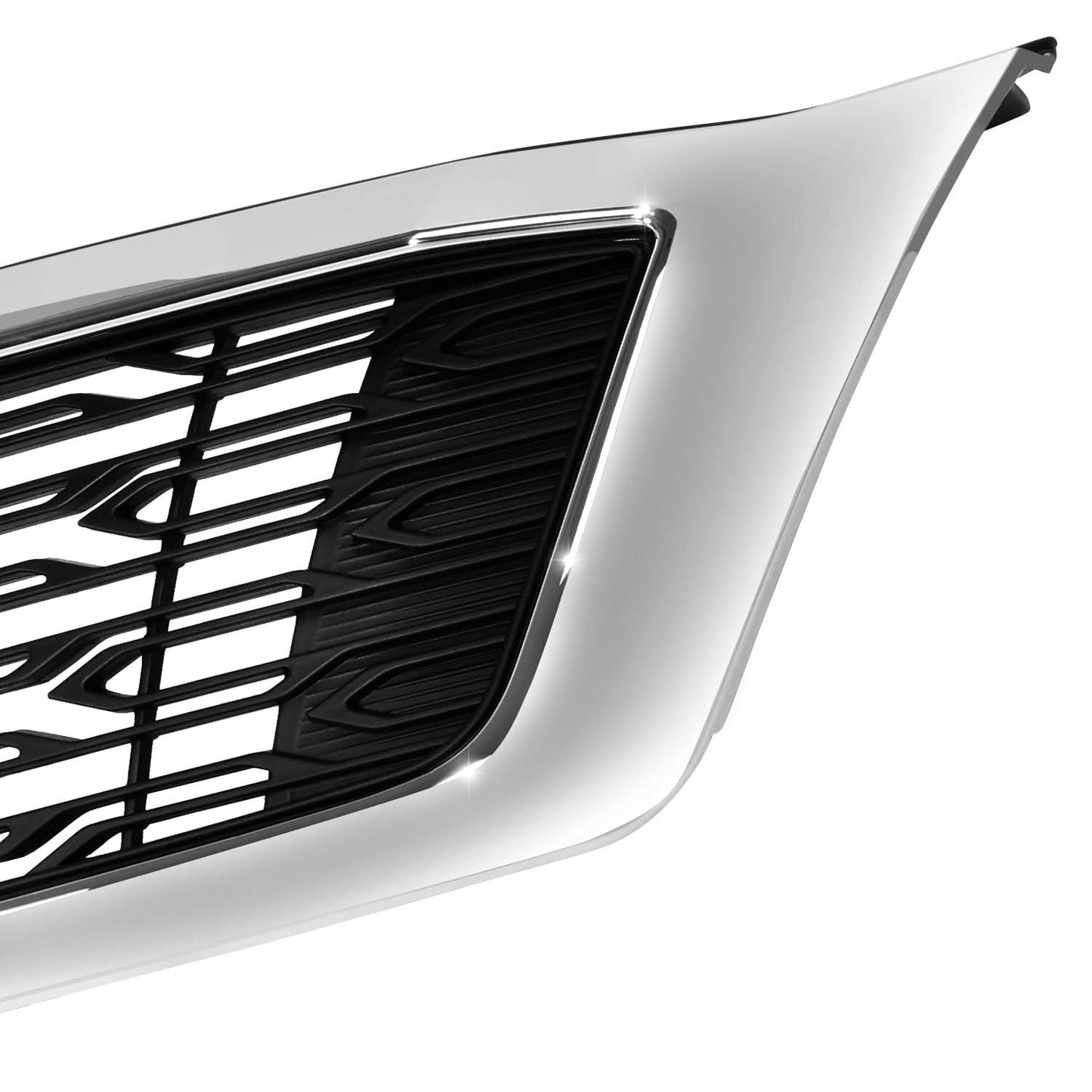 2006-2014 Ford KA Sedna Style Front Grille Chrome Black