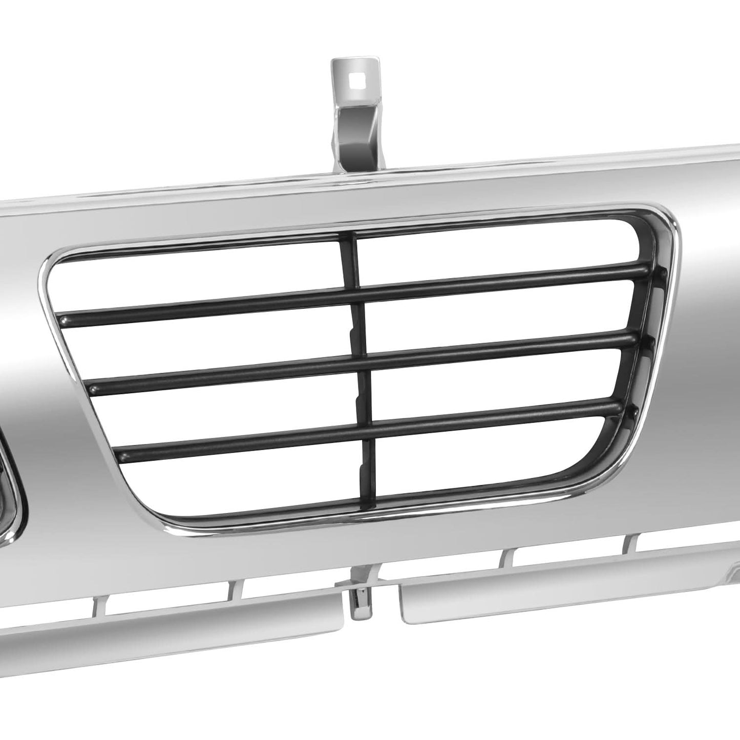 1983-1997 Nissan Pickup Chrome/Gray Grille Assembly