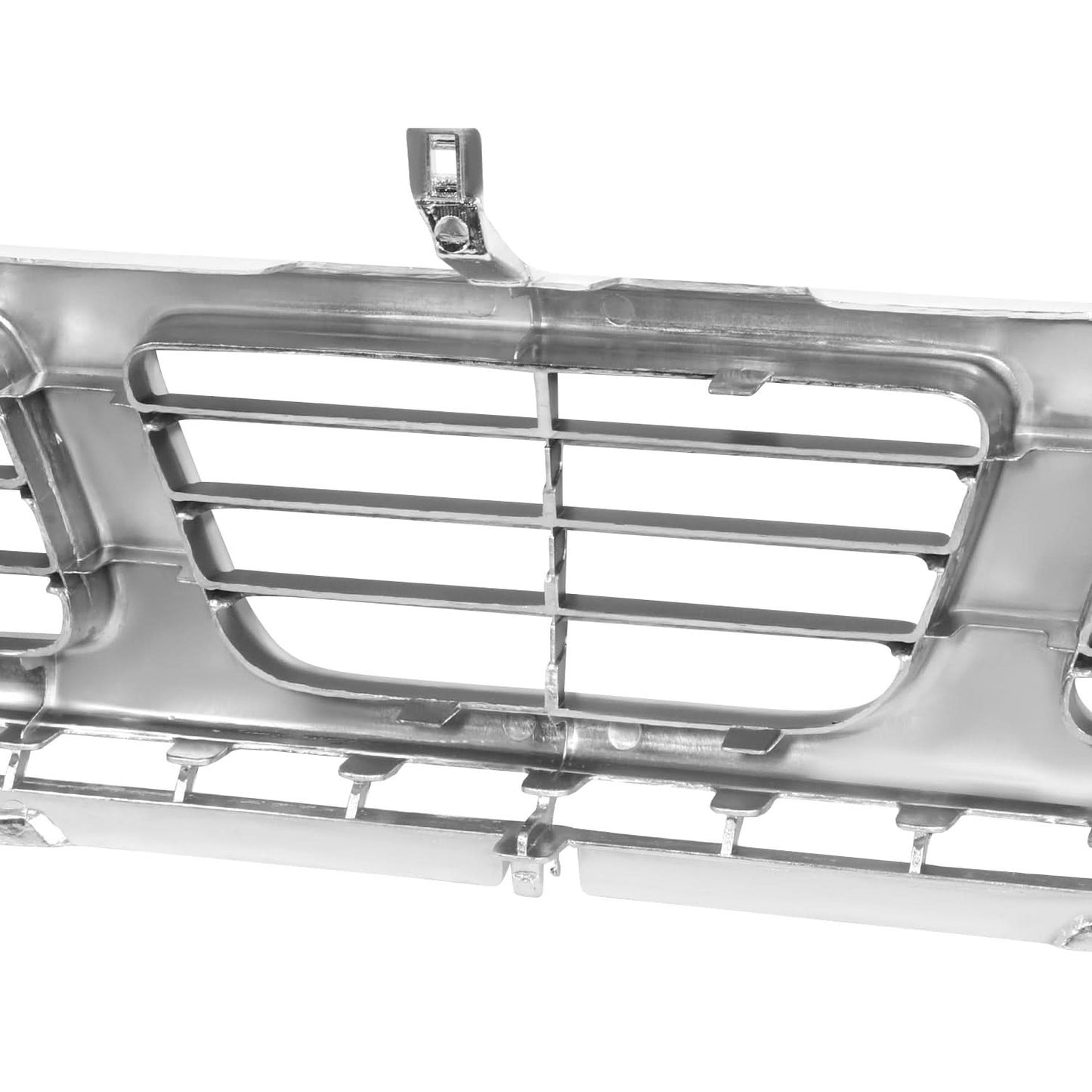 1983-1997 Nissan Pickup Chrome/Gray Grille Assembly