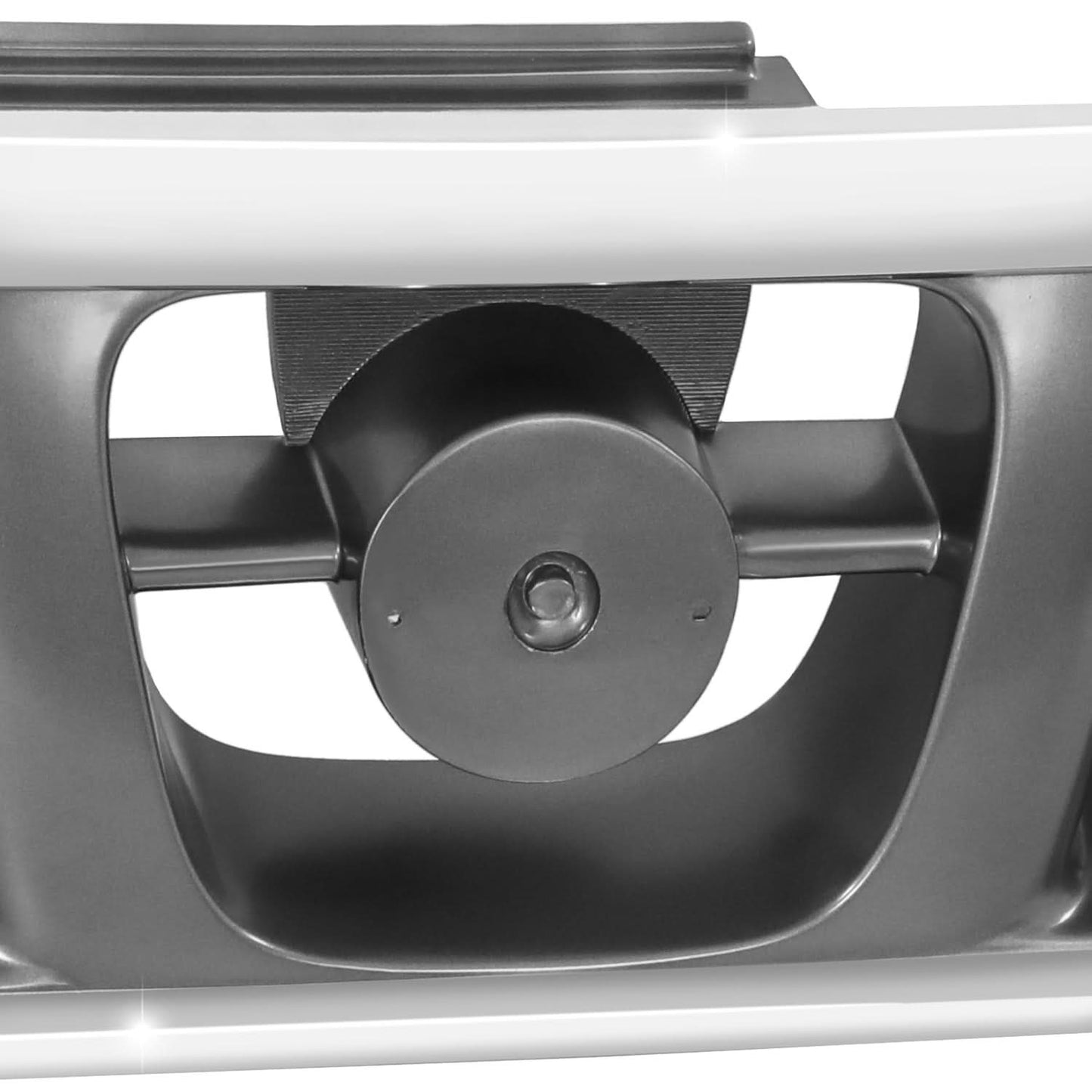 1998-2004 Nissan Frontier Chrome/Black/Gray Grille Assembly