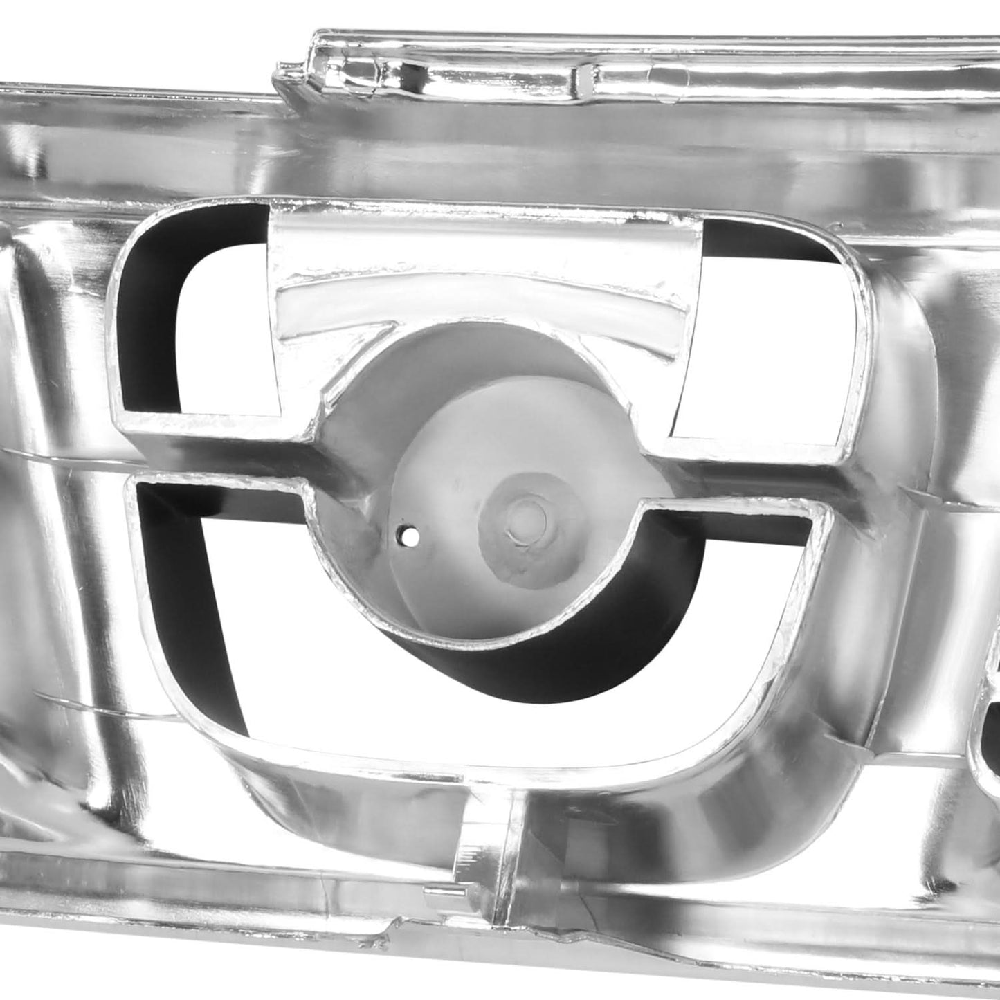 1998-2004 Nissan Frontier Chrome/Black/Gray Grille Assembly