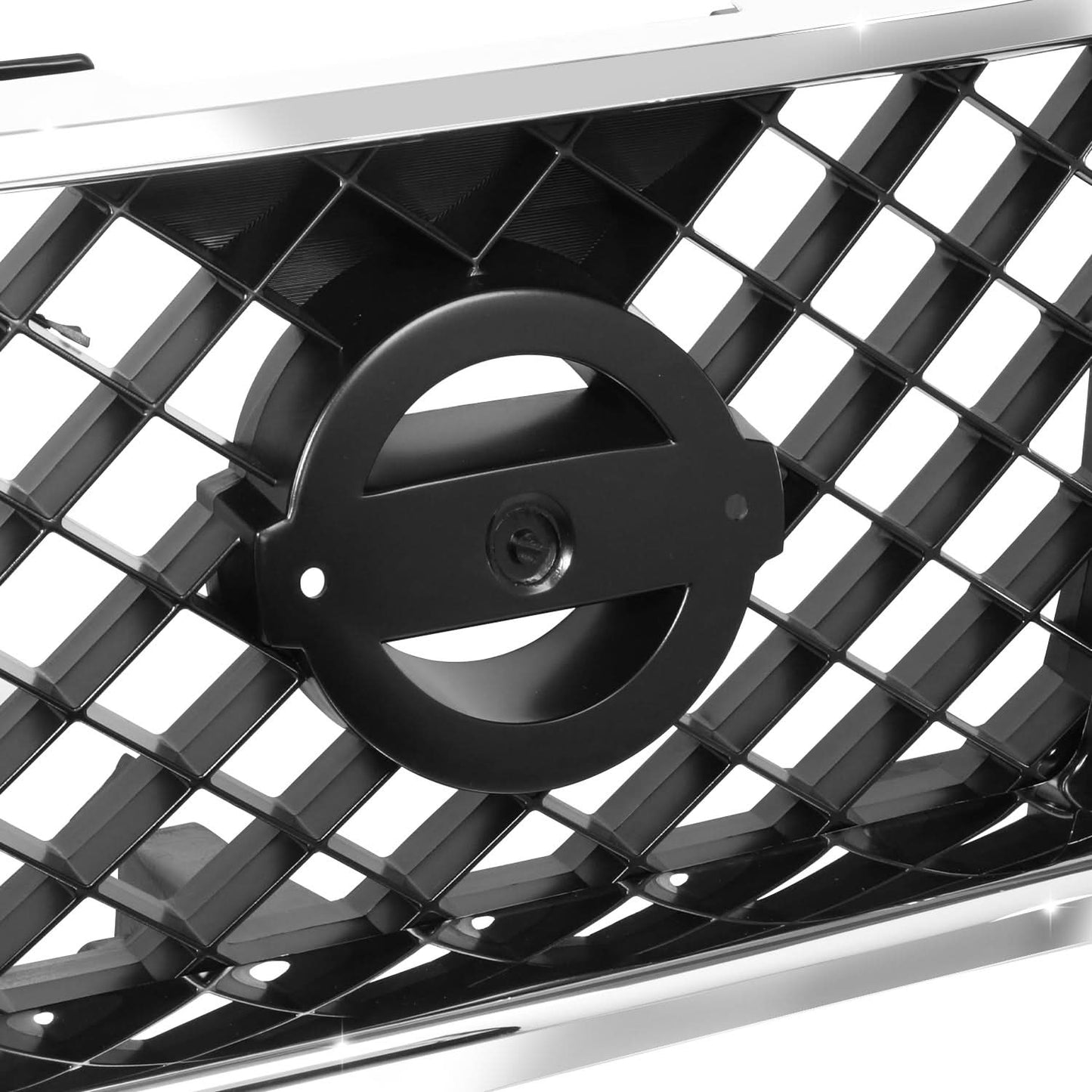 2004-2015 Nissan Titan/Armada Chrome & Black Grille Assembly