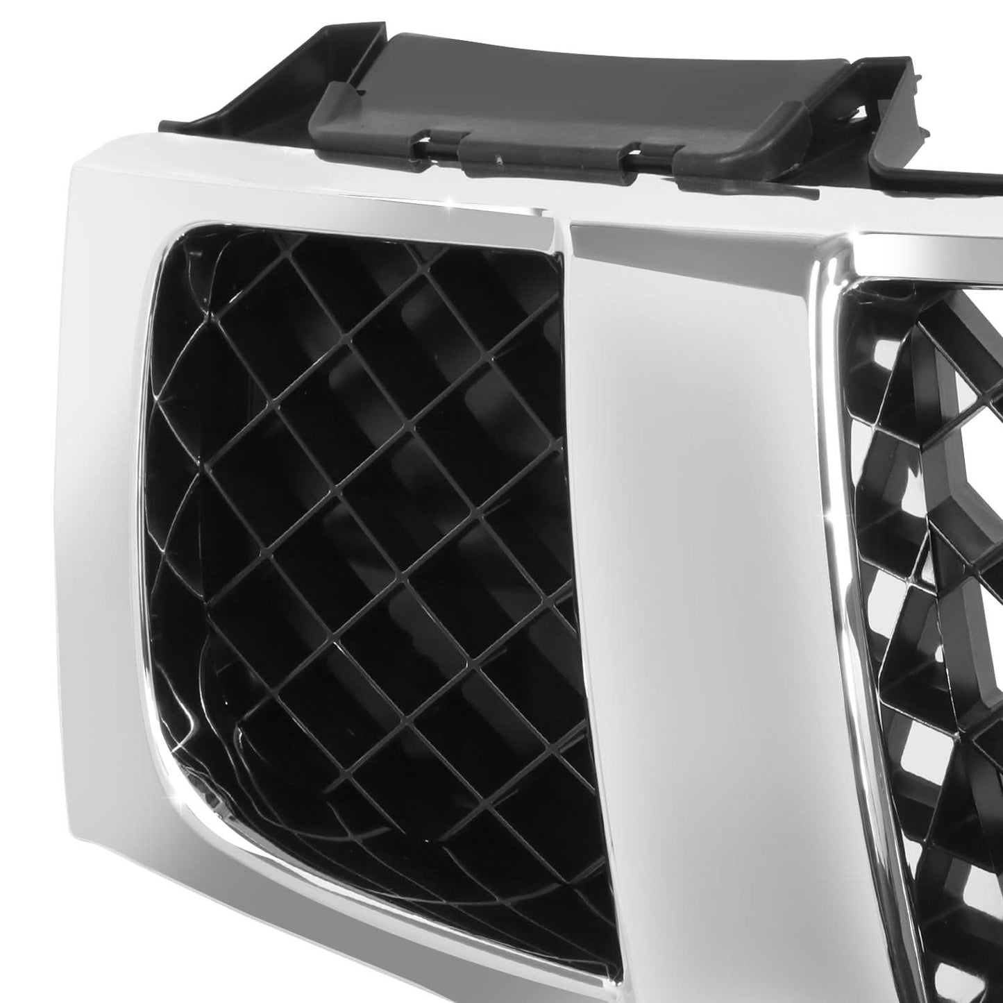 2004-2015 Nissan Titan/Armada Chrome & Black Grille Assembly