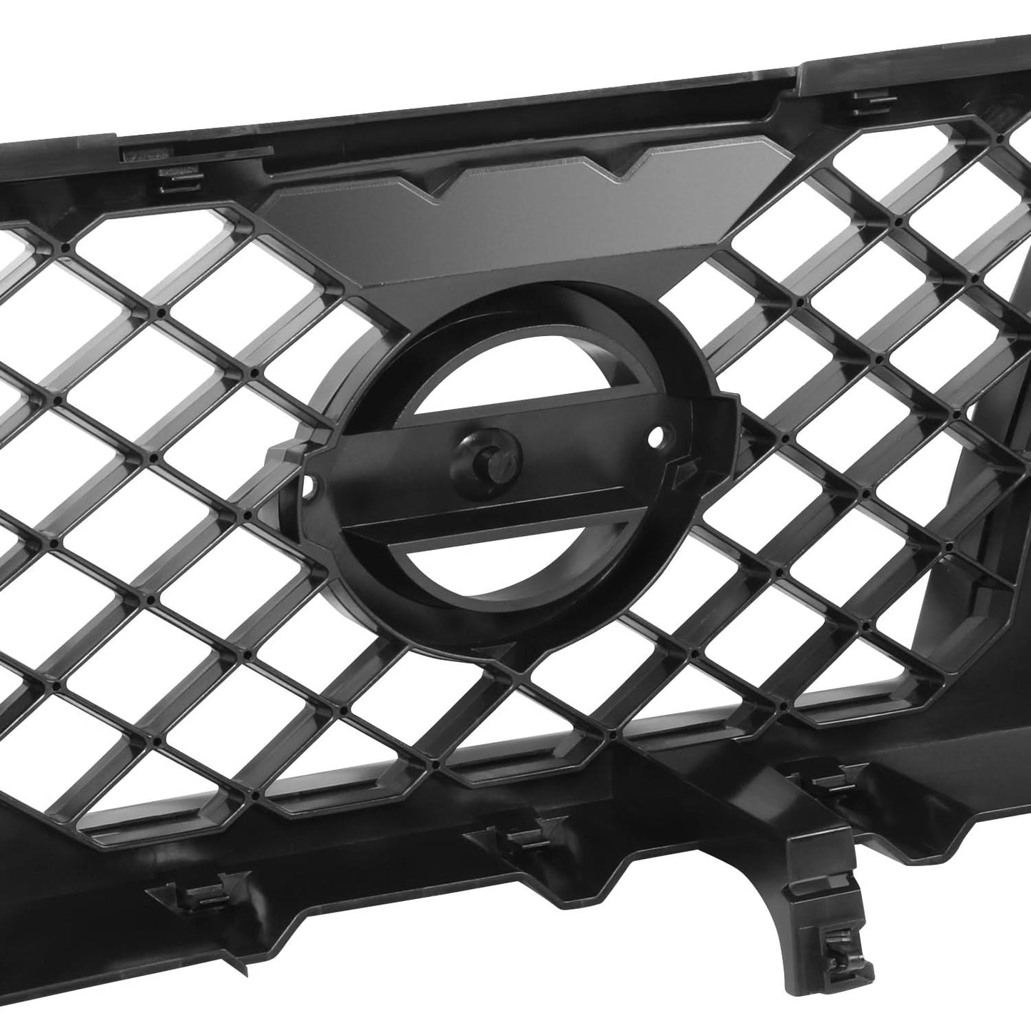 2004-2015 Nissan Titan/Armada Black Front Grille Assembly
