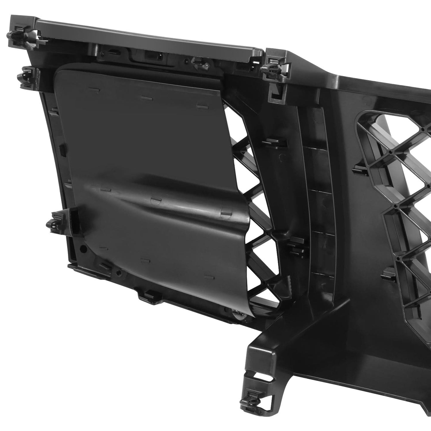 2004-2015 Nissan Titan/Armada Black Front Grille Assembly