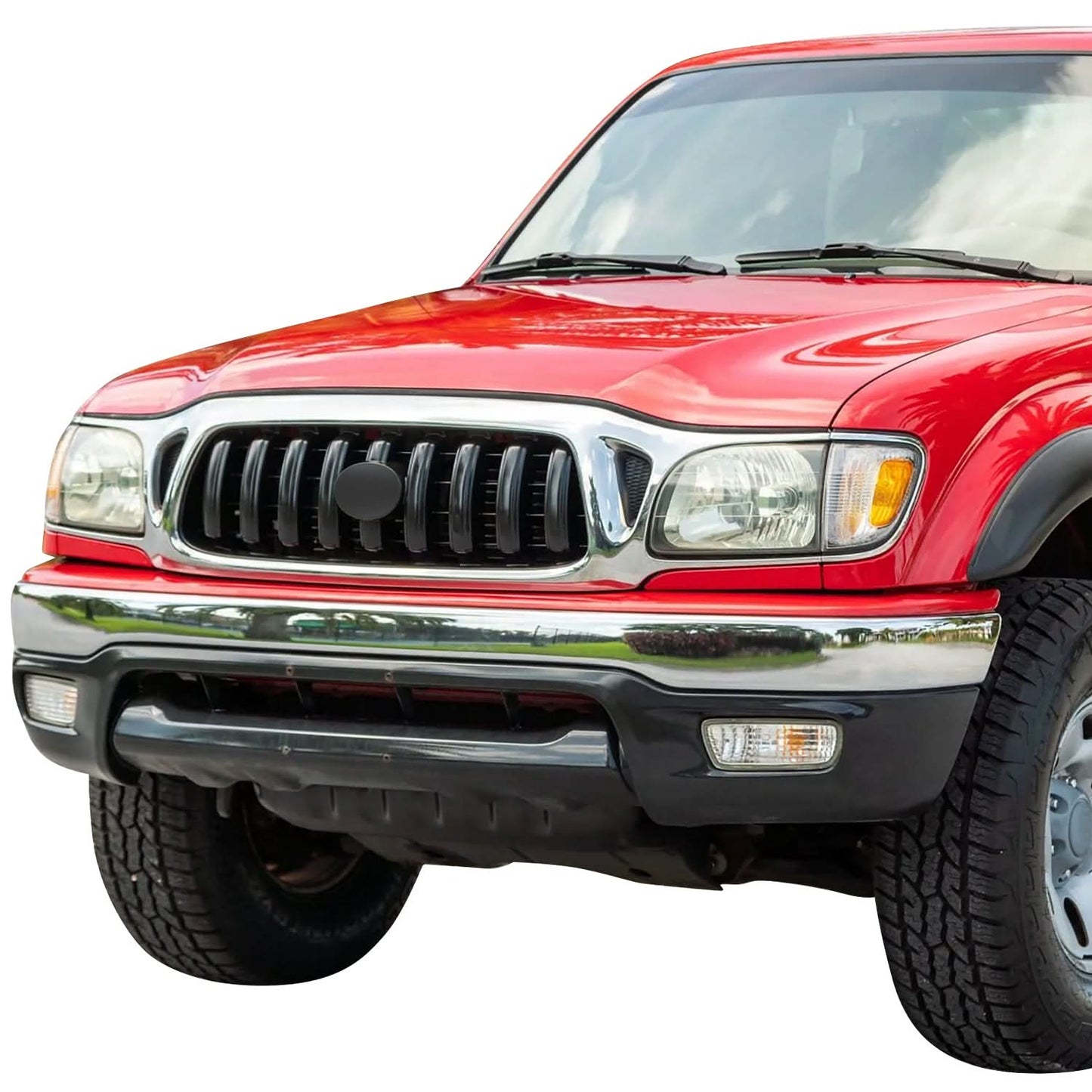 01-04 Toyota Tacoma Chrome Front Grille Assembly