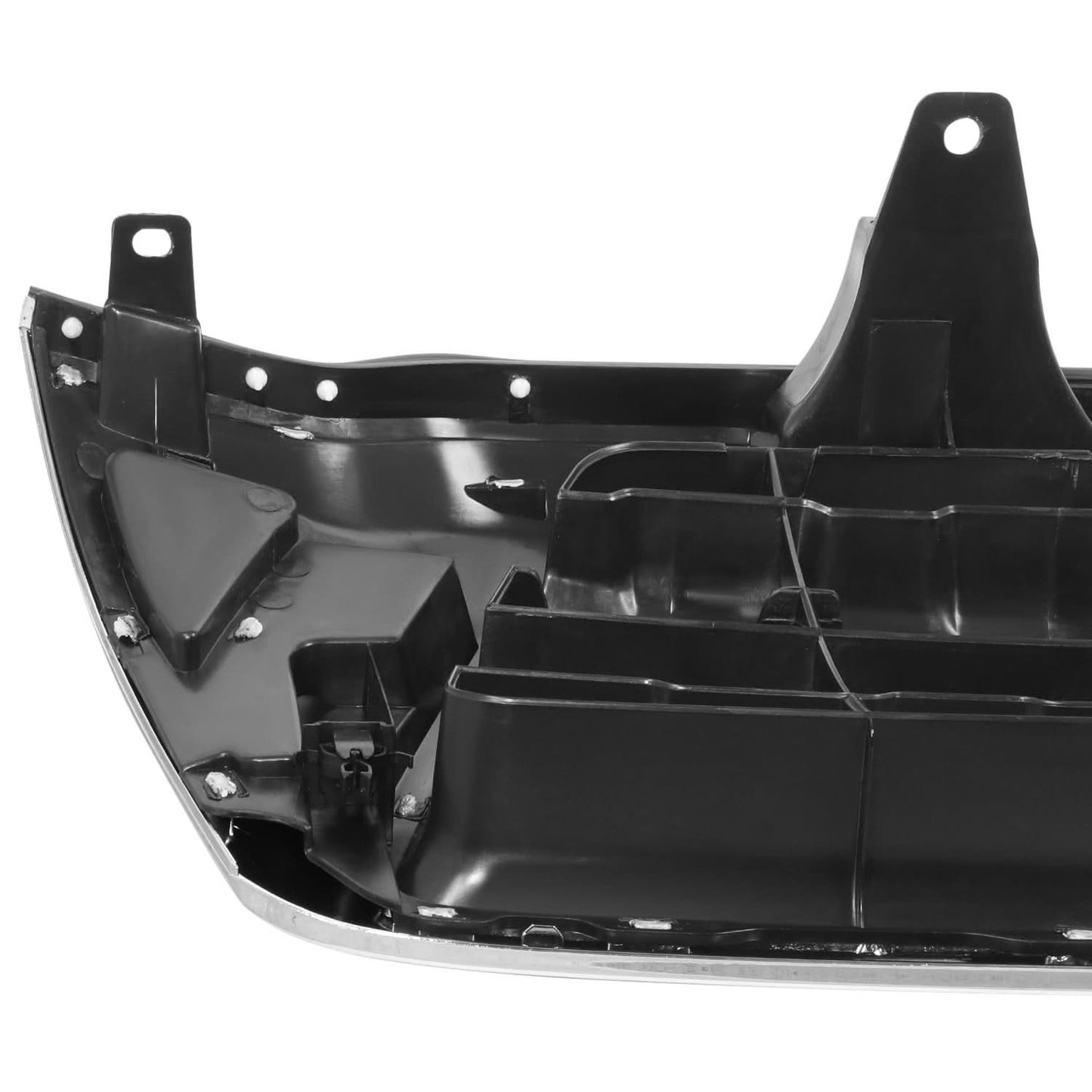 2005-2011 Toyota Tacoma Front Grille Matte Black Chrome Frame