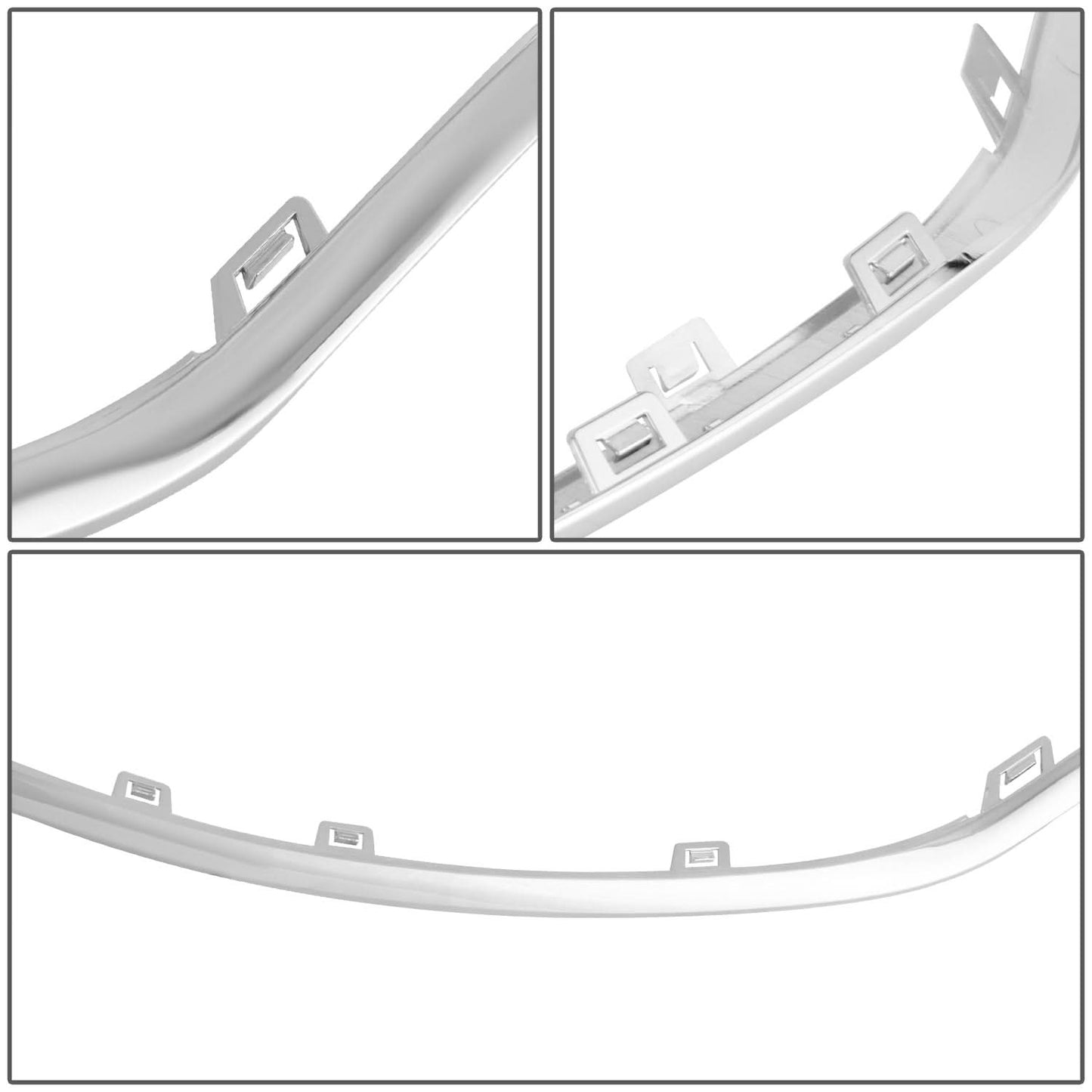 2015-2016 Chrysler 200 Front Bumper Grille Trim Molding Upper Chrome