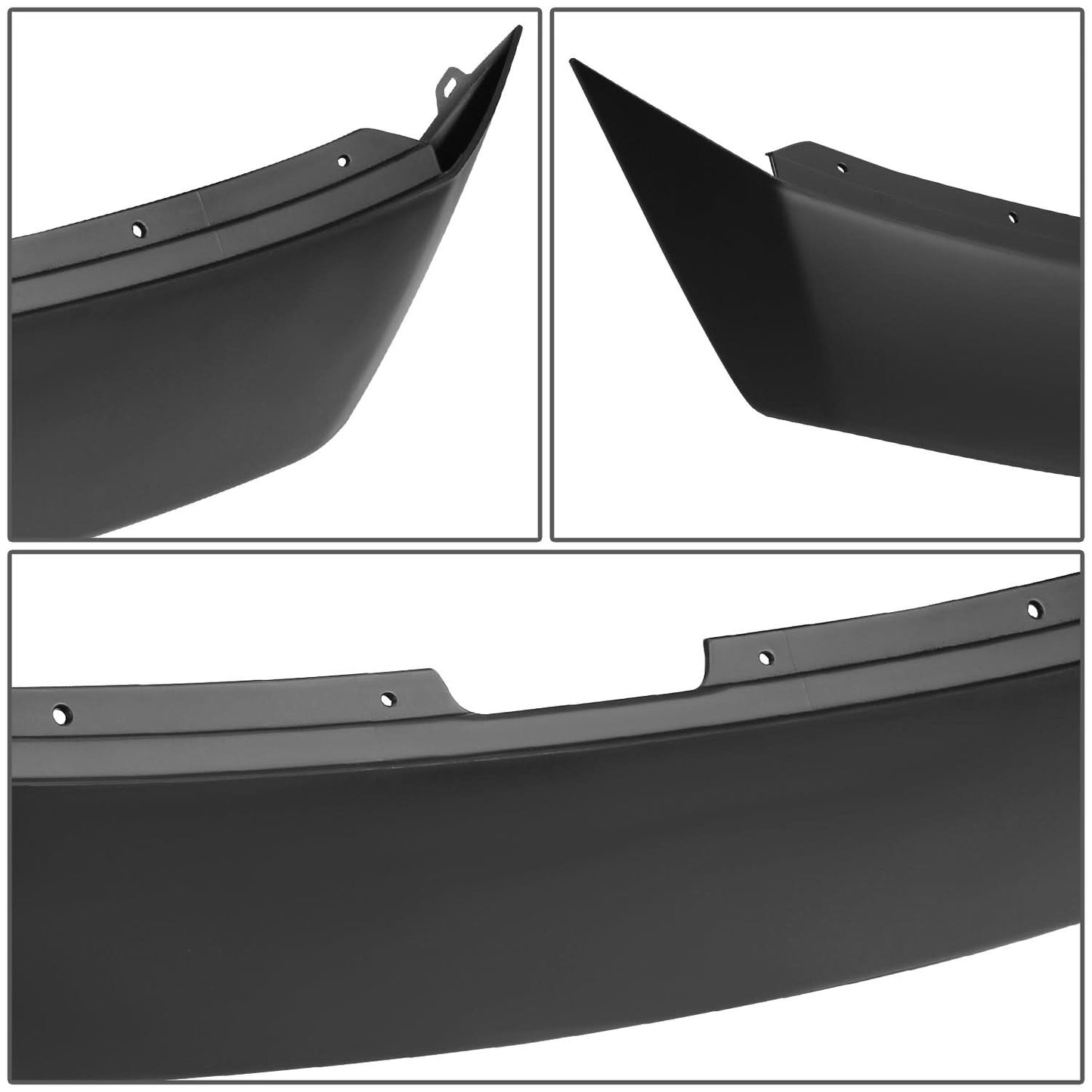 2017+ Mazda 3 Front Grille Filler Upper Panel Trim Molding - Matte Black