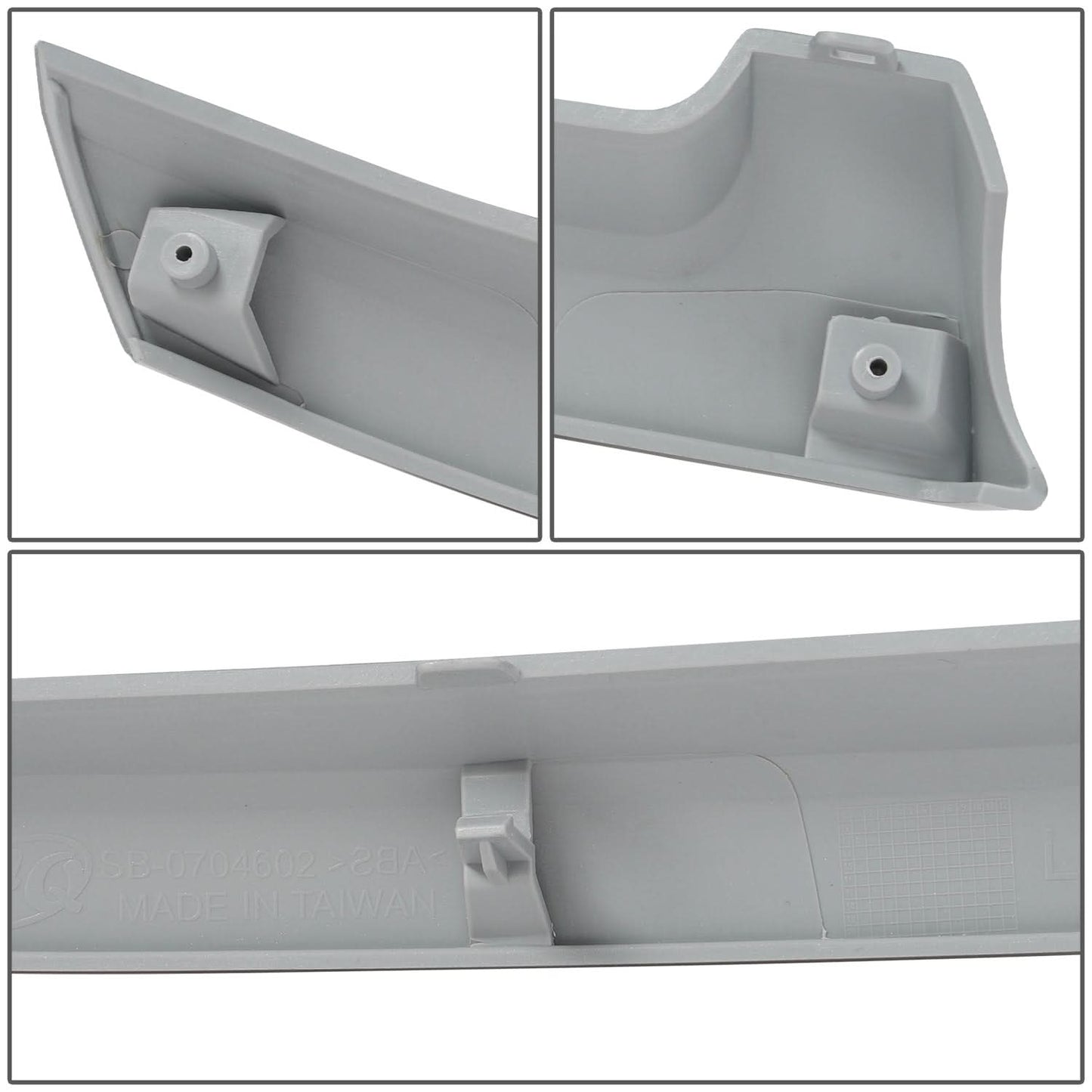 2012+ Subaru Impreza Grille Trim Molding Silver Paint LH