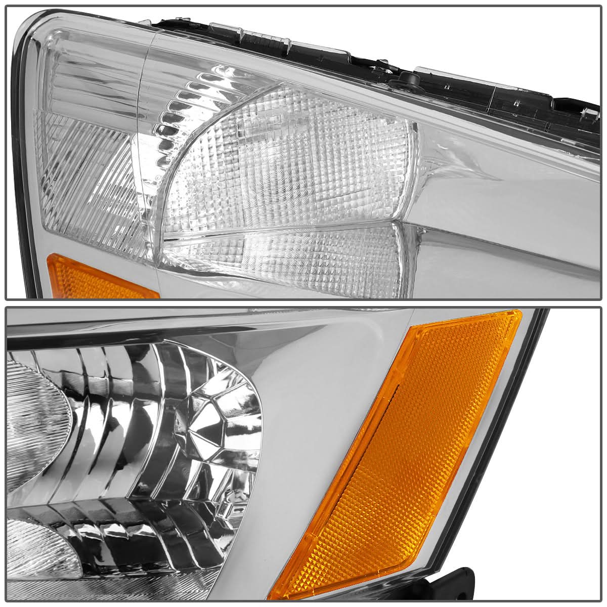 03-07 Honda Accord OE Style Headlights - Left Side 9006/9005 Bulbs