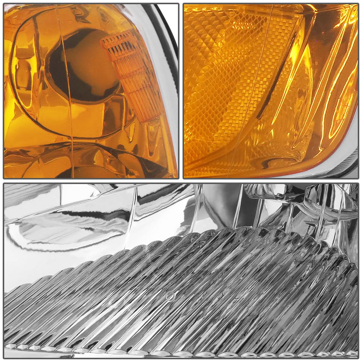2001-2003 Honda Civic OE Style H4 Left Headlight