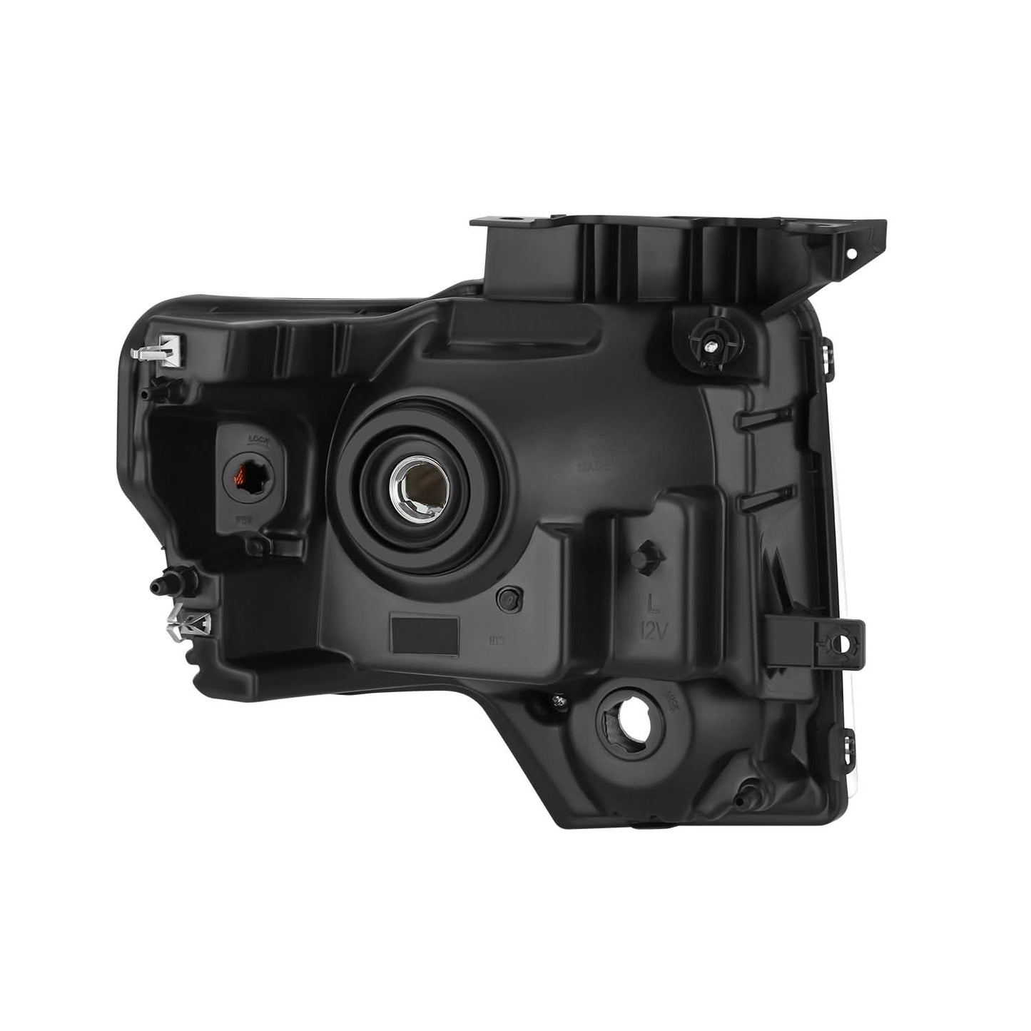 2010-2014 Ford F-150 OE Style Black Housing Headlights - Left