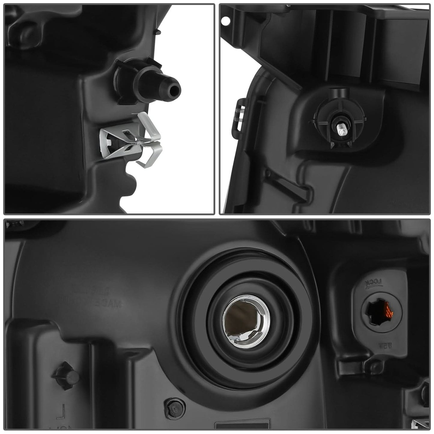 2010-2014 Ford F-150 OE Style Right Headlight - Black Housing