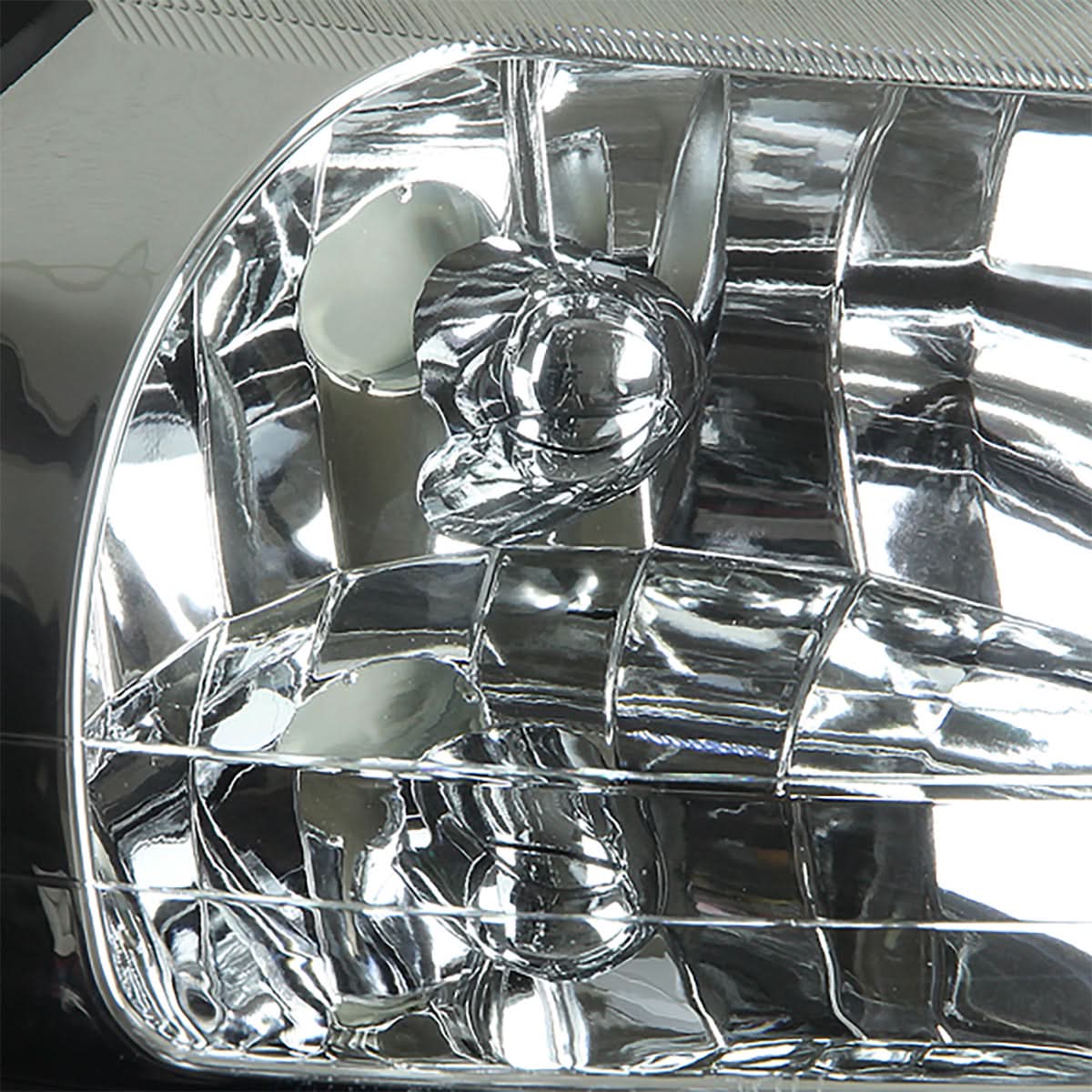 99-04 Ford Mustang OE Style Right Headlight - Chrome Housing