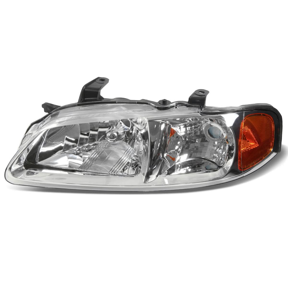 2000-2003 Nissan Sentra OE Style Left Headlight - Chrome Housing