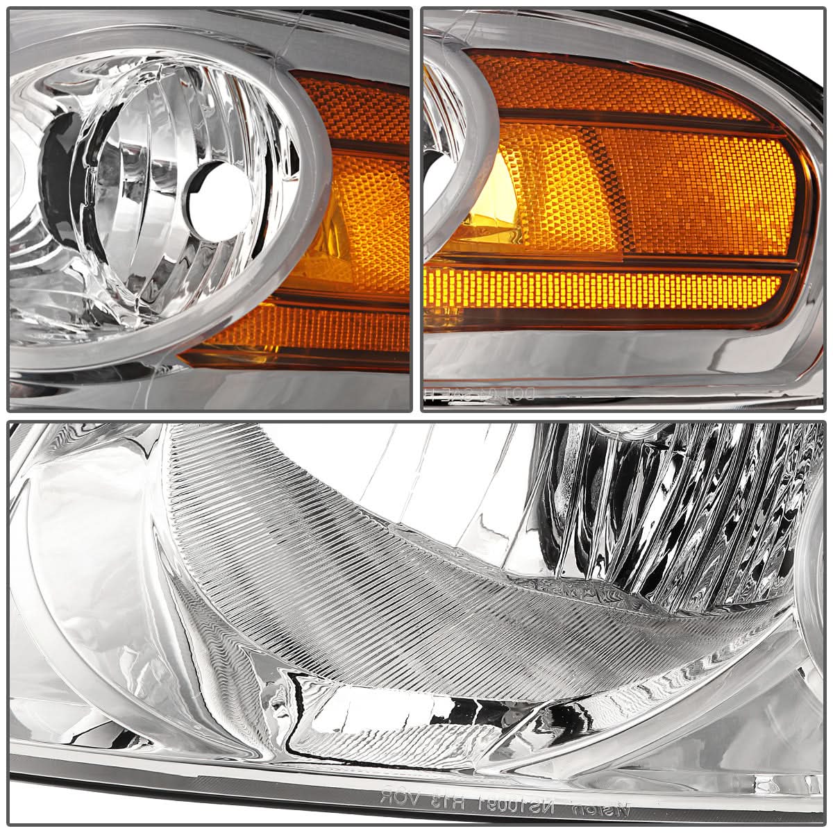 2004-2006 Nissan Sentra OE Style Headlight - Chrome Housing Left