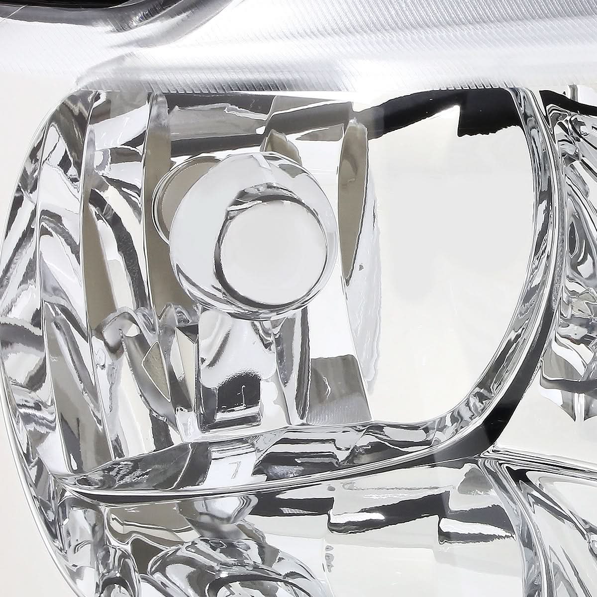 99-04 Jeep Grand Cherokee OE Style Right Headlight - Chrome Housing