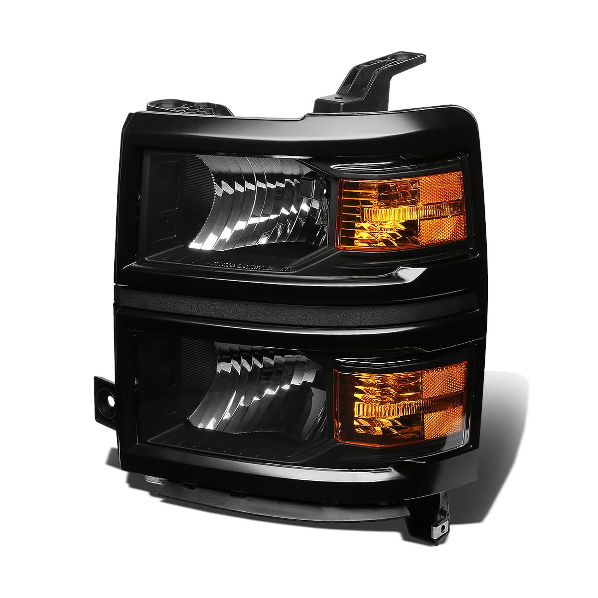 2014-2015 Chevrolet Silverado 1500 OE Style Left Headlight - Black Housing