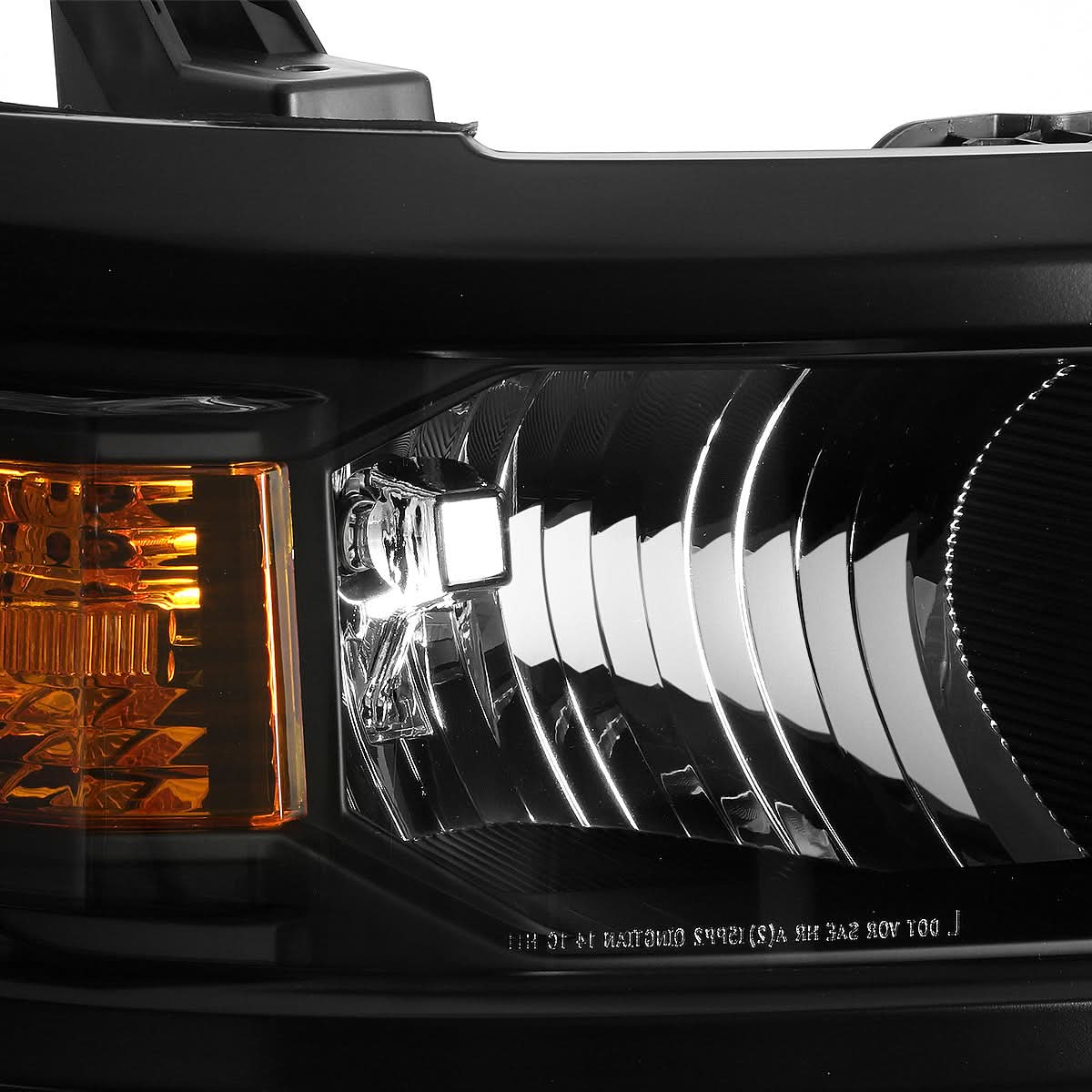 2014-2015 Chevrolet Silverado 1500 OE Style Right Headlight - Black