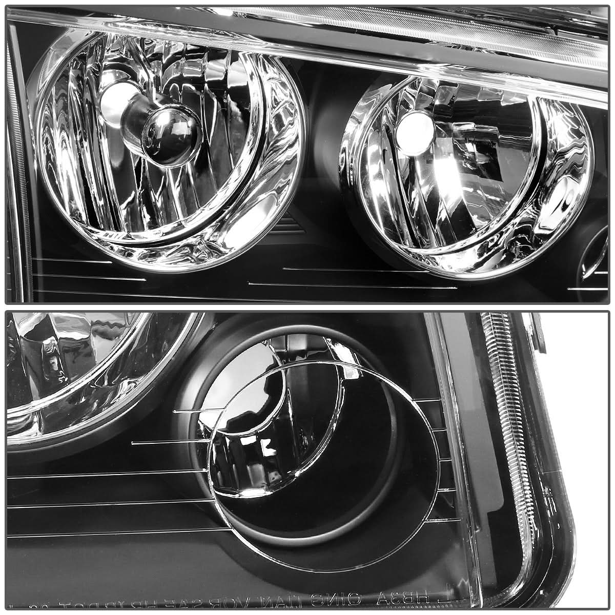 06-10 Dodge Charger OE Style Headlights Black Housing Right Side