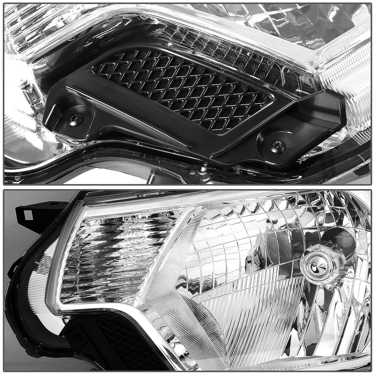 2012-2015 Toyota Tacoma OE Style Left Headlight - Chrome Housing