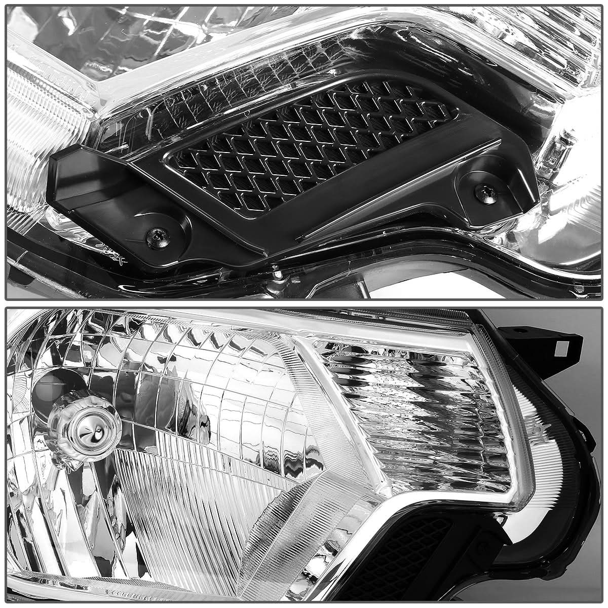 2012-2015 Toyota Tacoma OE Style Right Headlight - Chrome Housing