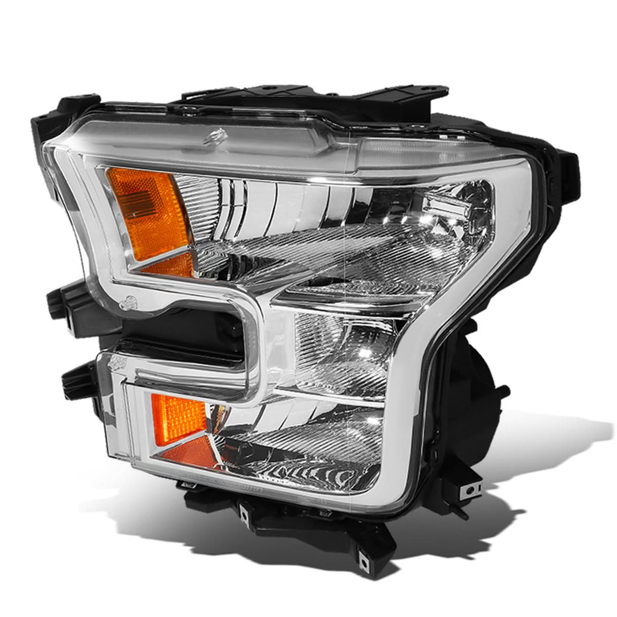 2015-2017 Ford F-150 OE Style Chrome Headlights Left Side